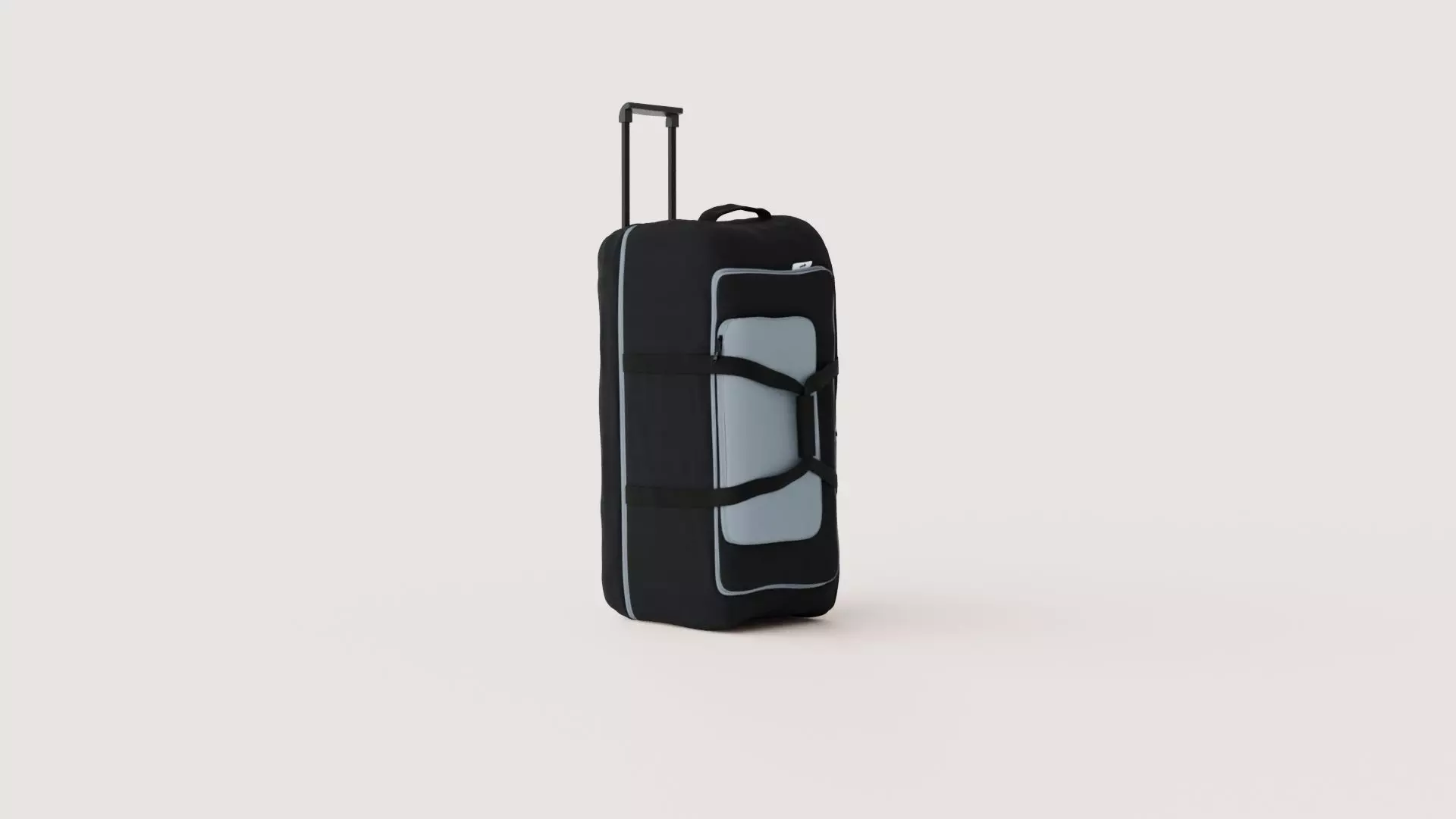 ROLLER BAG Low-poly 3D model_0