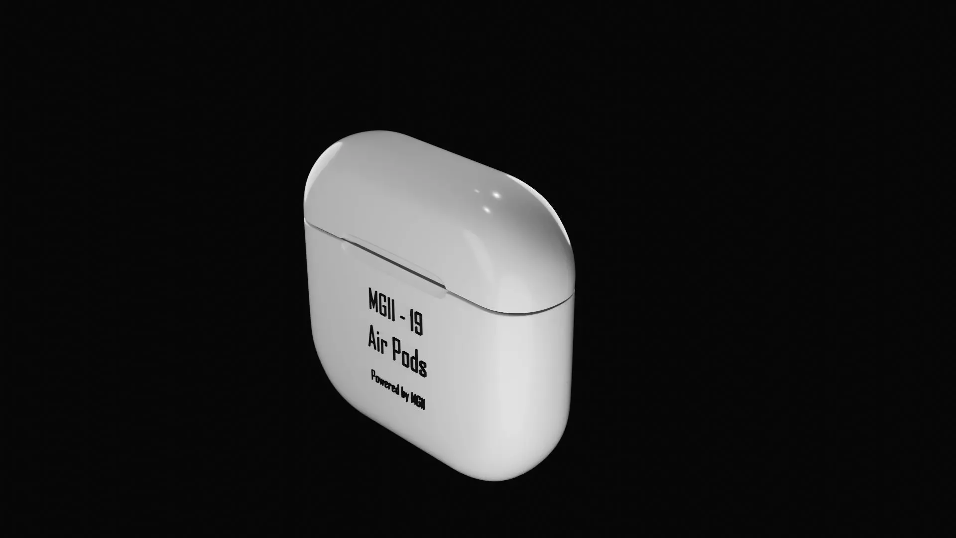 Air Pods Low-poly 3D model
