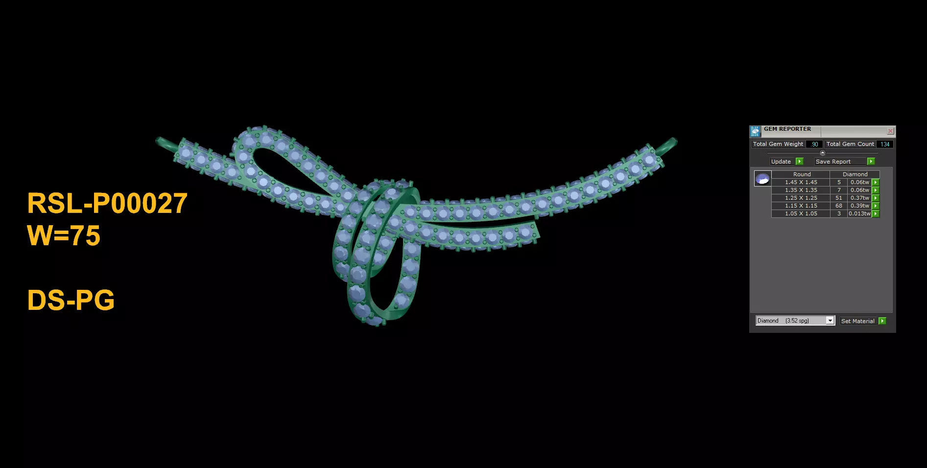 Women Pandent Style 3D print model_0