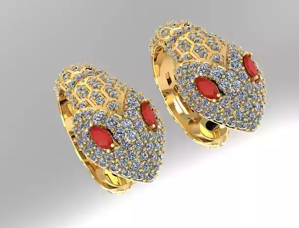 Sneak Earring 3D print model