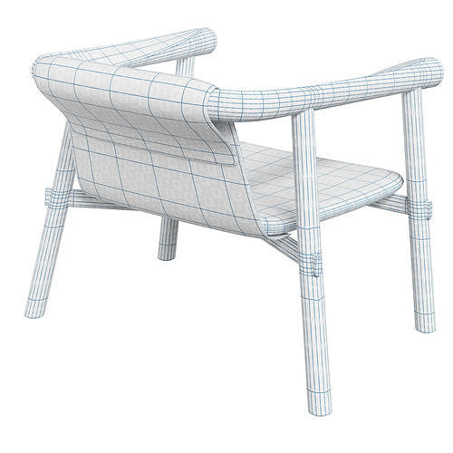 Coedition armchair Altay 3D model 7