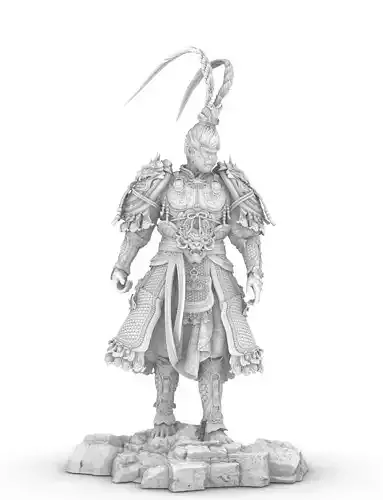 Wukong High-Precision 3D Printed Model 3D print model