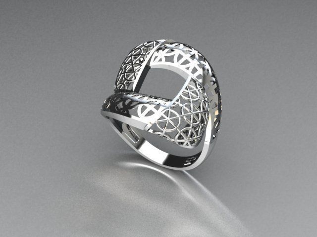 men ring 3D print model_1