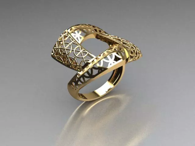 men ring 3D print model_0
