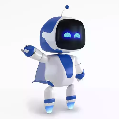 Astro Robot  3D model