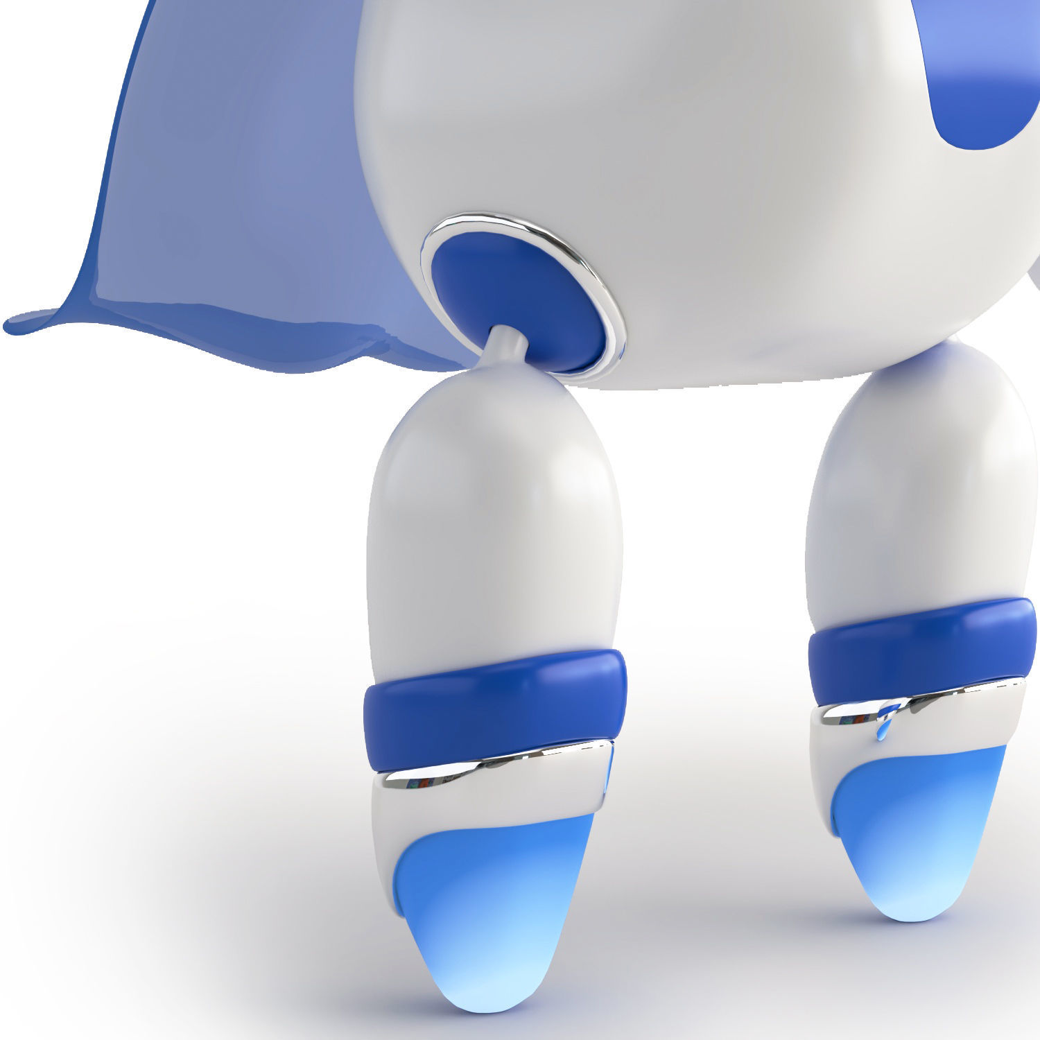 Astro Robot  3D model_4