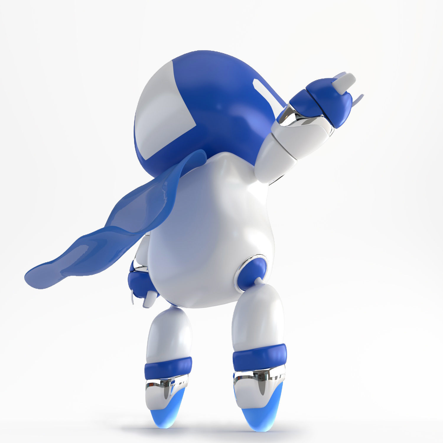 Astro Robot  3D model_6