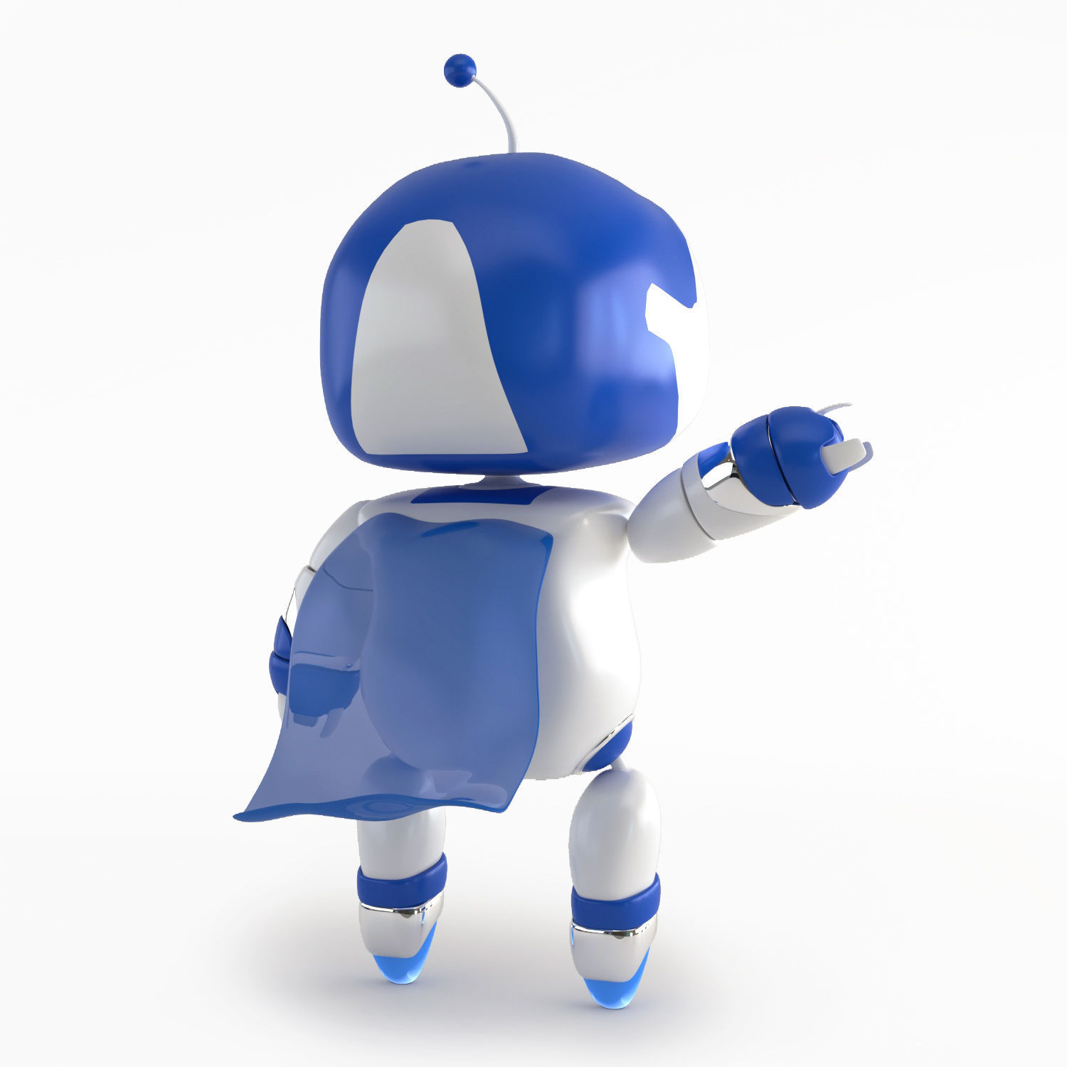 Astro Robot  3D model_2