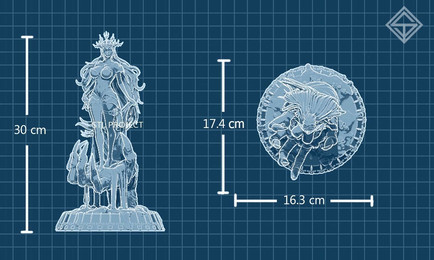 Vampire Queen 3D print model_4