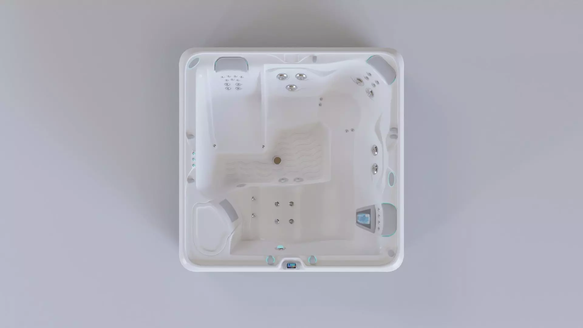 Hot Spring Envoy Low-poly 3D model_0