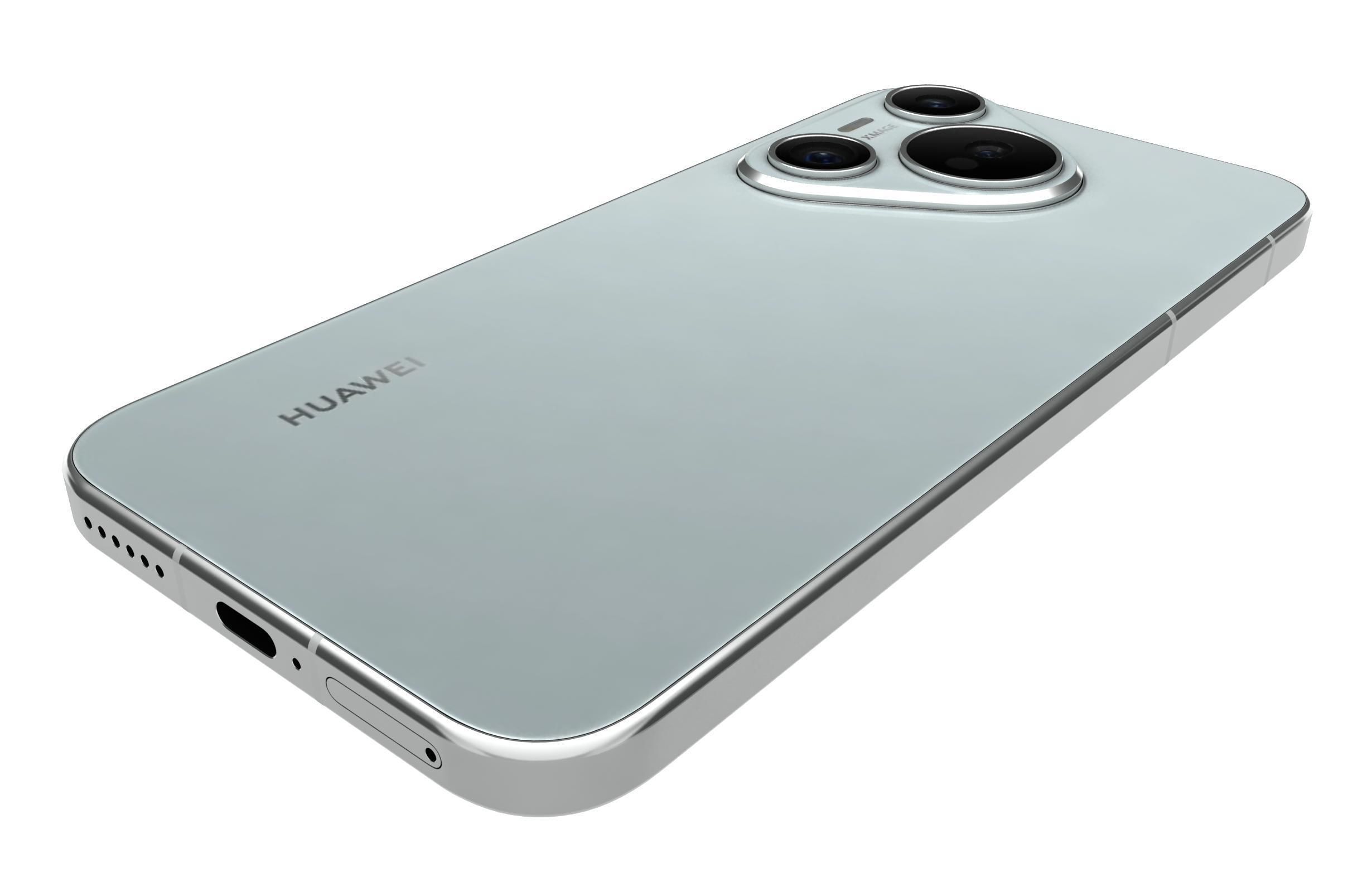 Huawei Pura 70 Blue 3D model_14