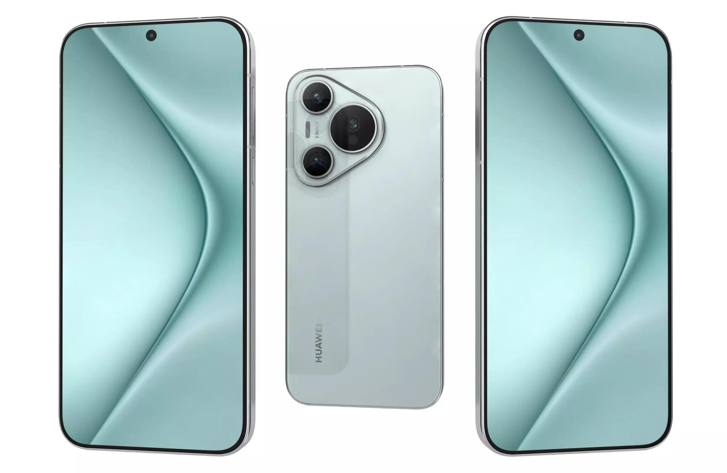 Huawei Pura 70 Blue 3D model_0