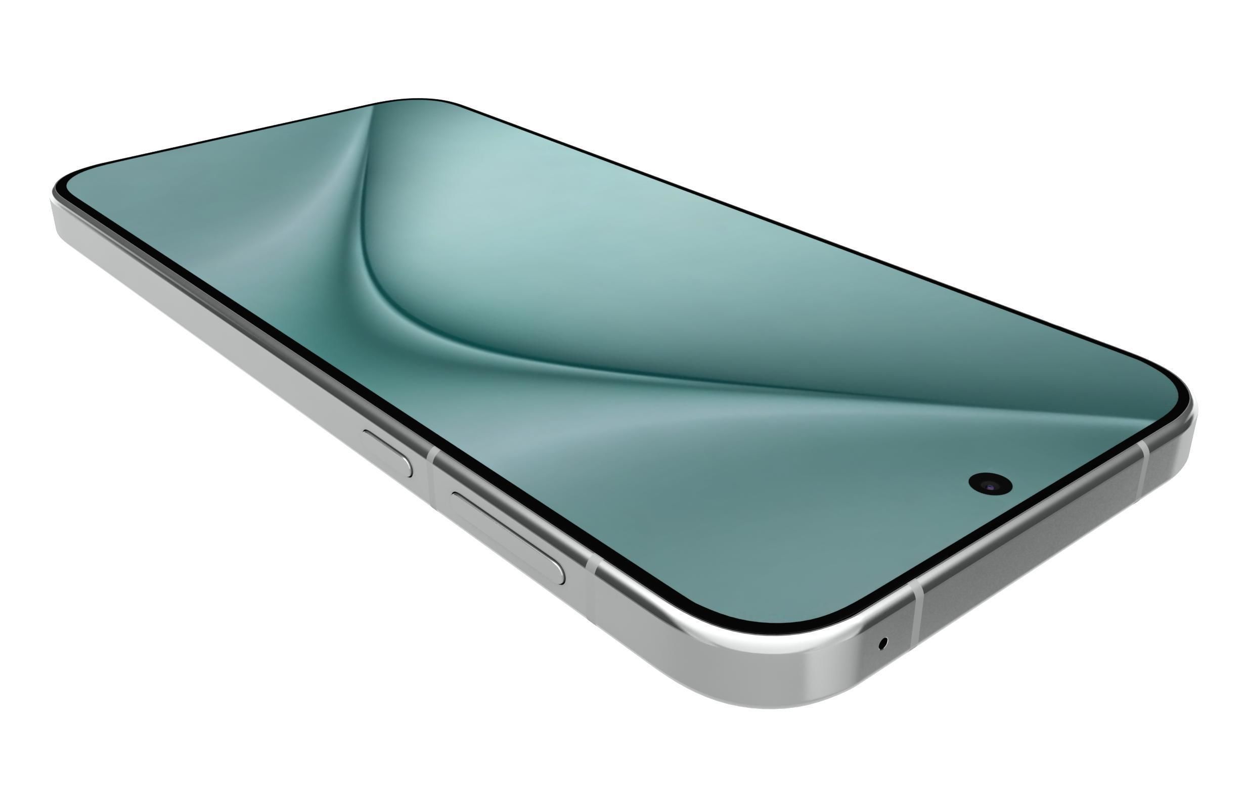 Huawei Pura 70 Blue 3D model_13