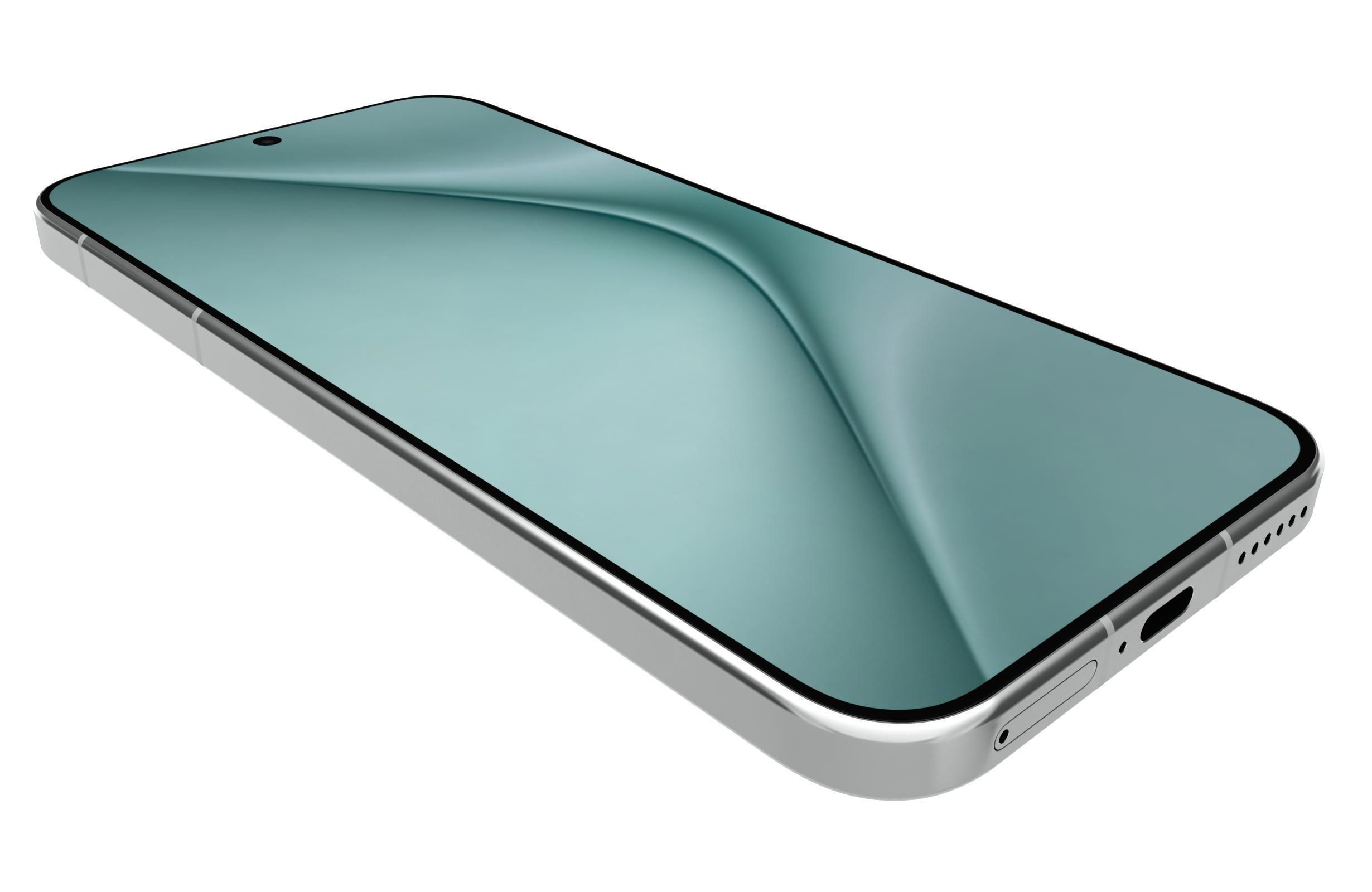 Huawei Pura 70 Blue 3D model_12