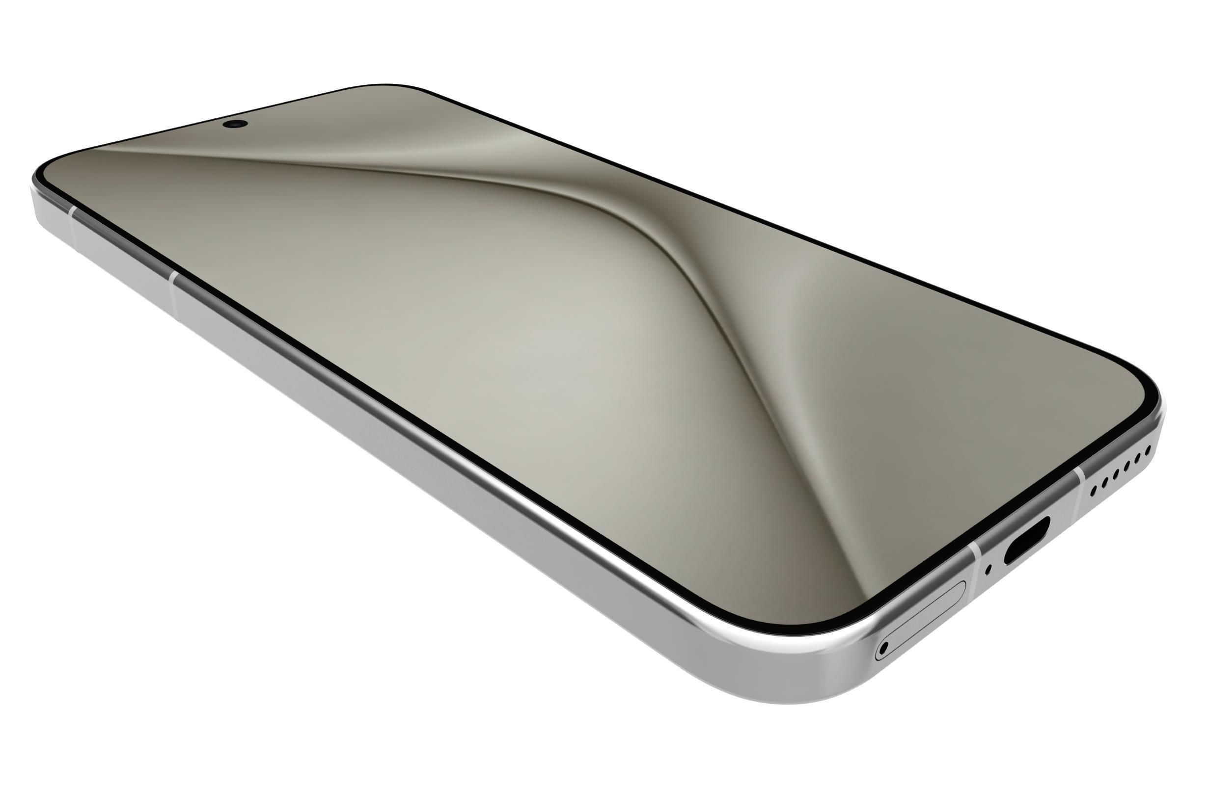 Huawei Pura 70 White 3D model_12