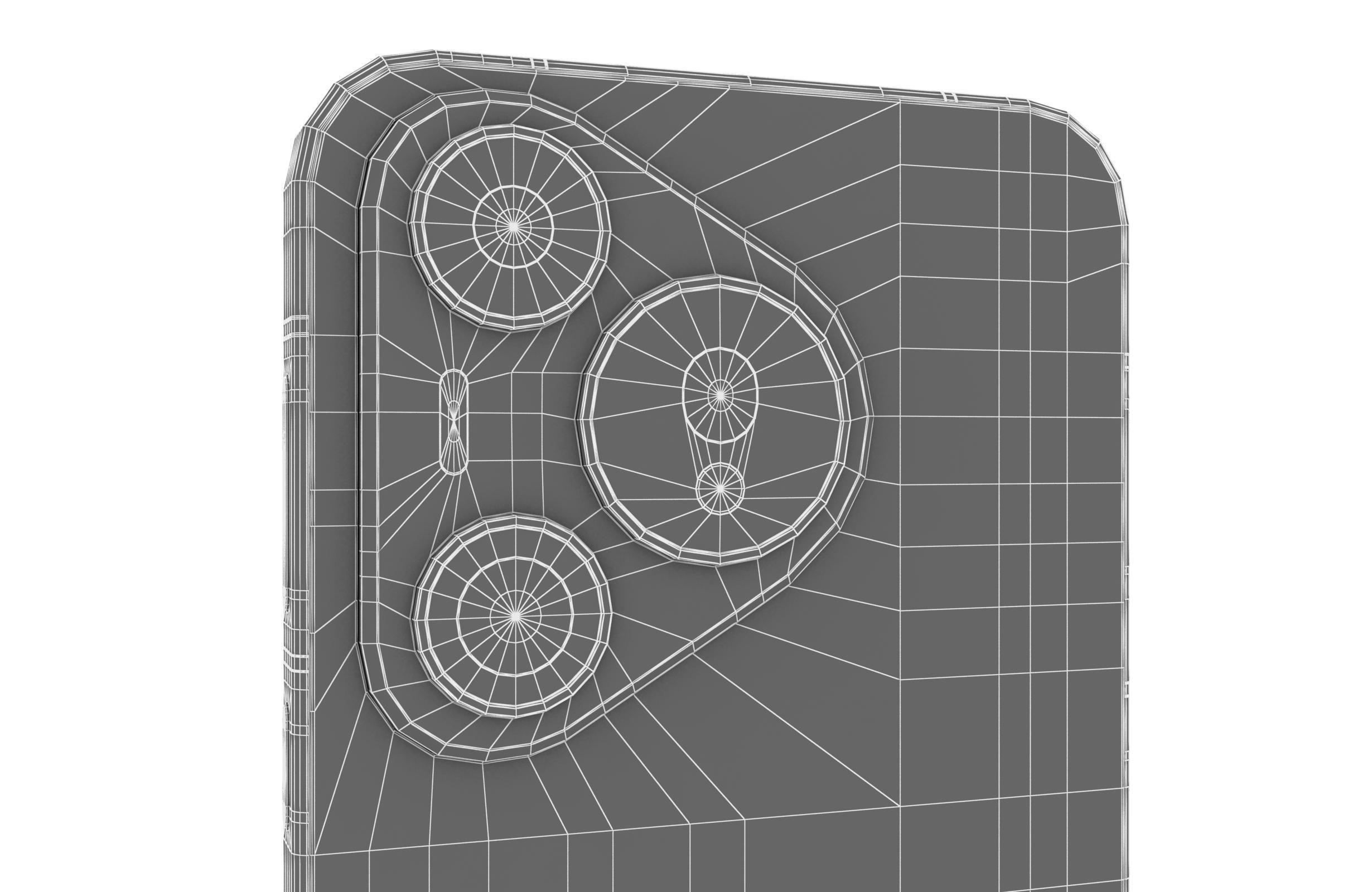 Huawei Pura 70 White 3D model_20