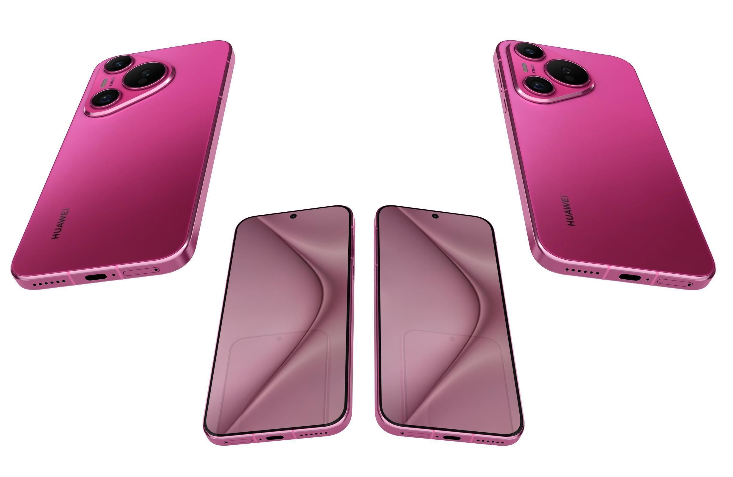 Huawei Pura 70 All Colors 3D model_16