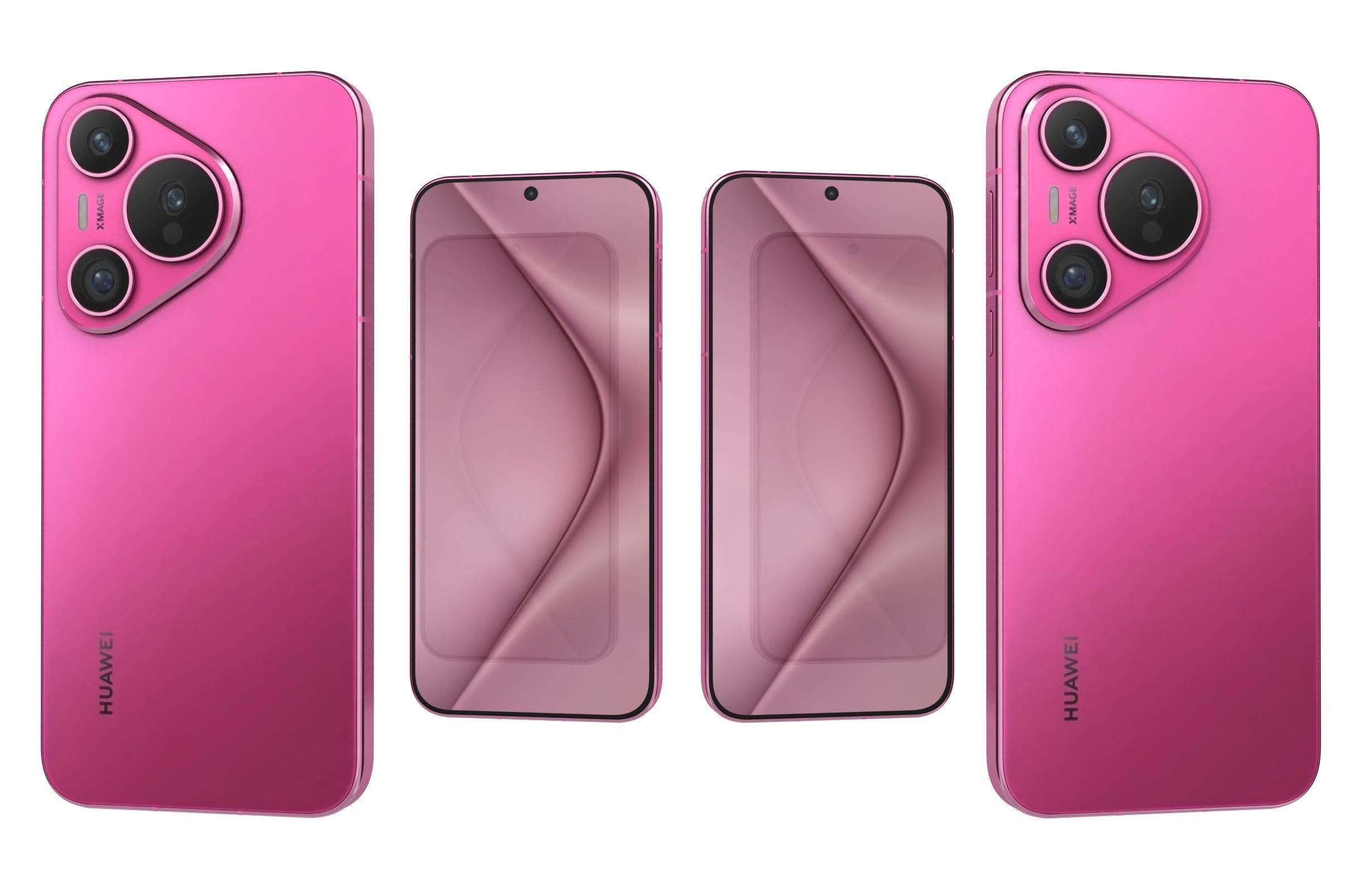 Huawei Pura 70 All Colors 3D model_14