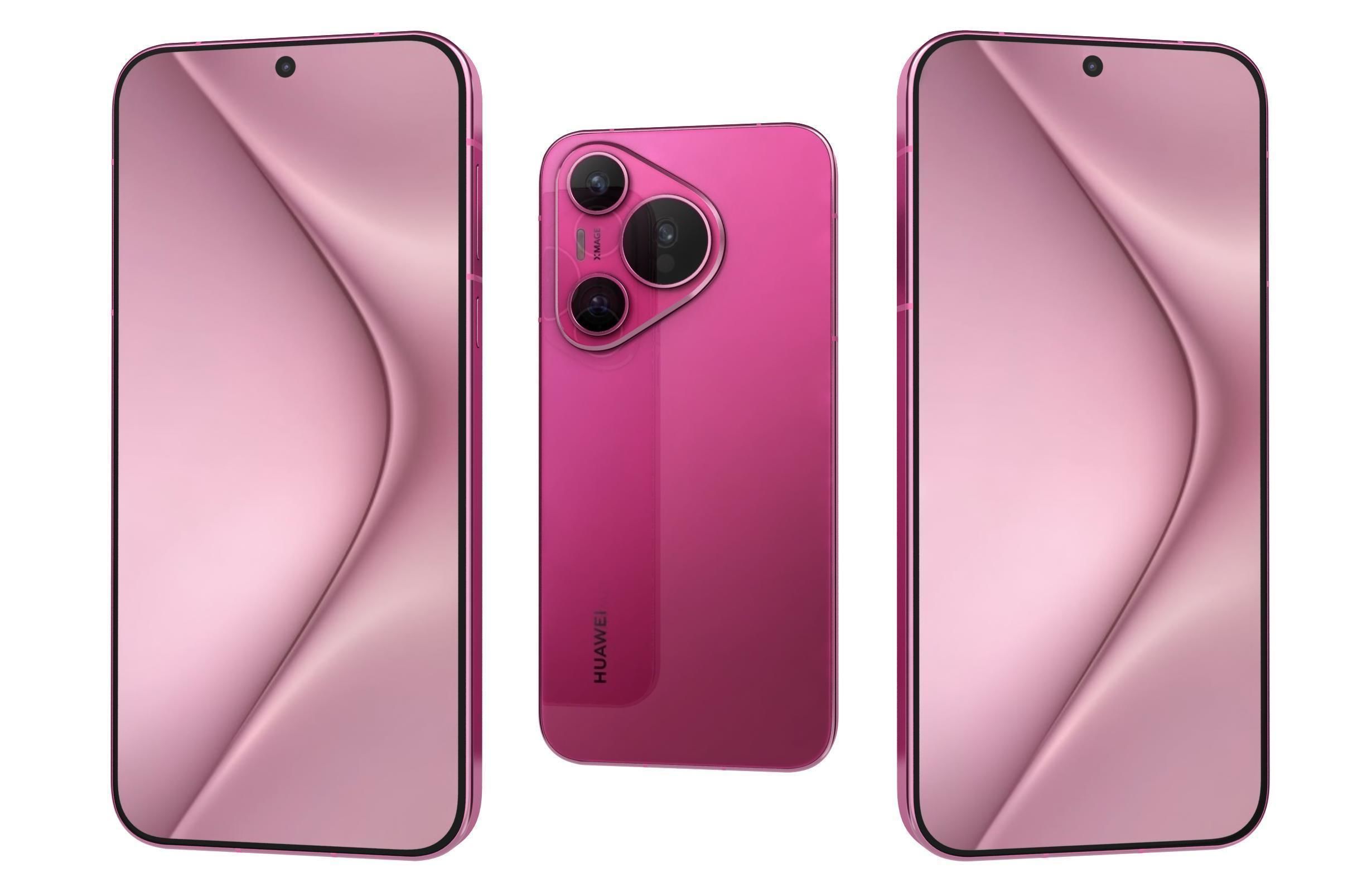 Huawei Pura 70 All Colors 3D model_11