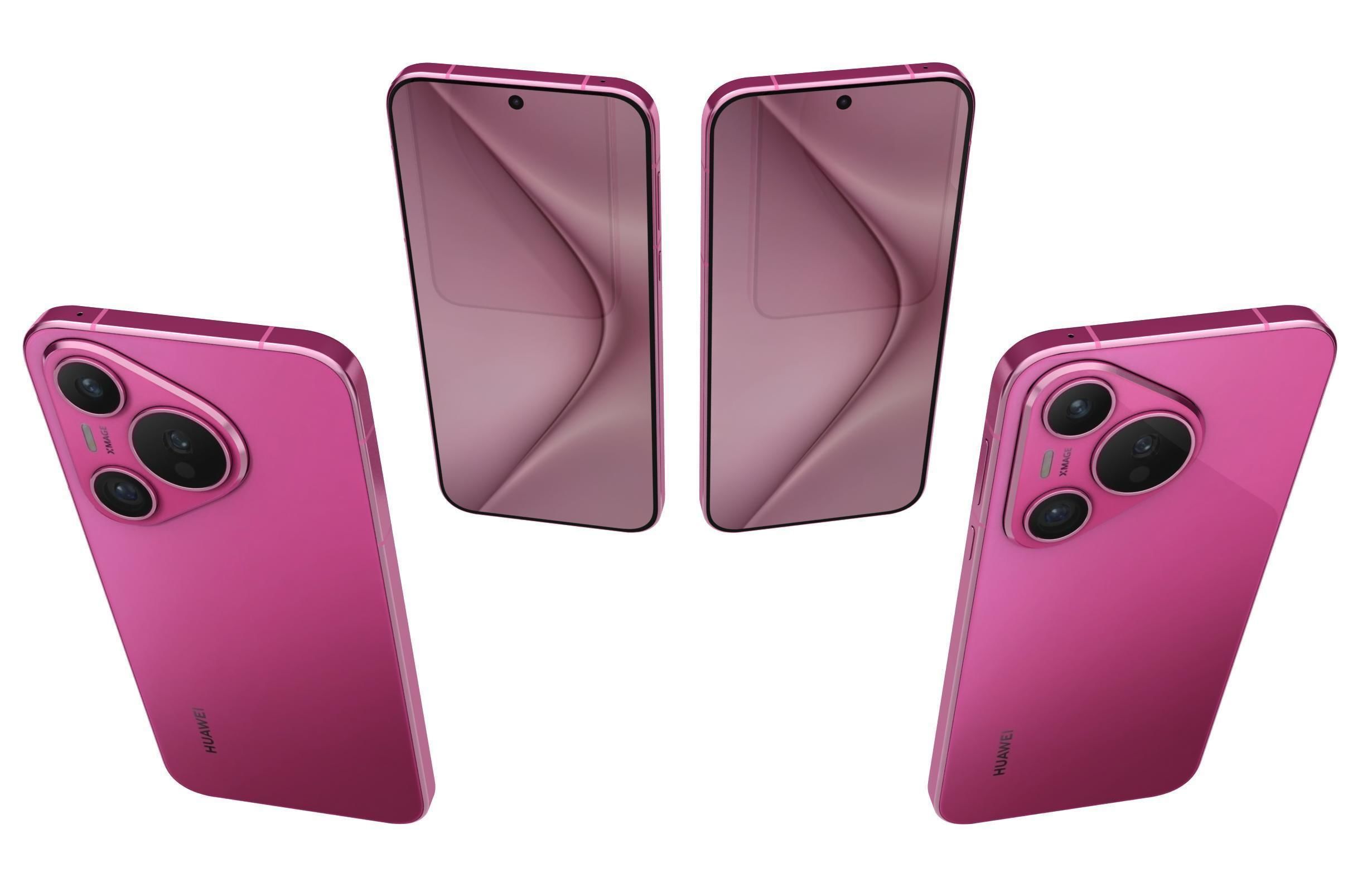 Huawei Pura 70 All Colors 3D model_15