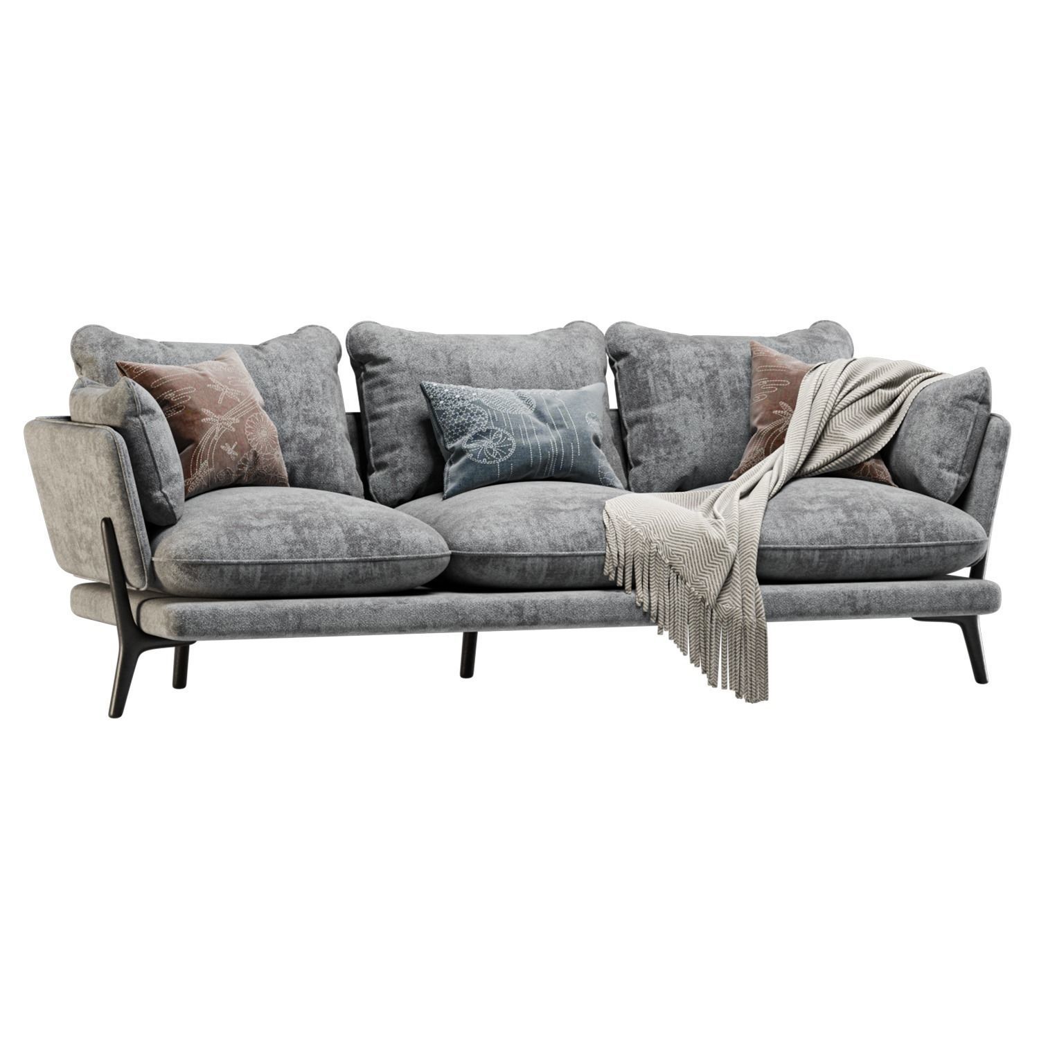 Sofa Cloud 3D model_2