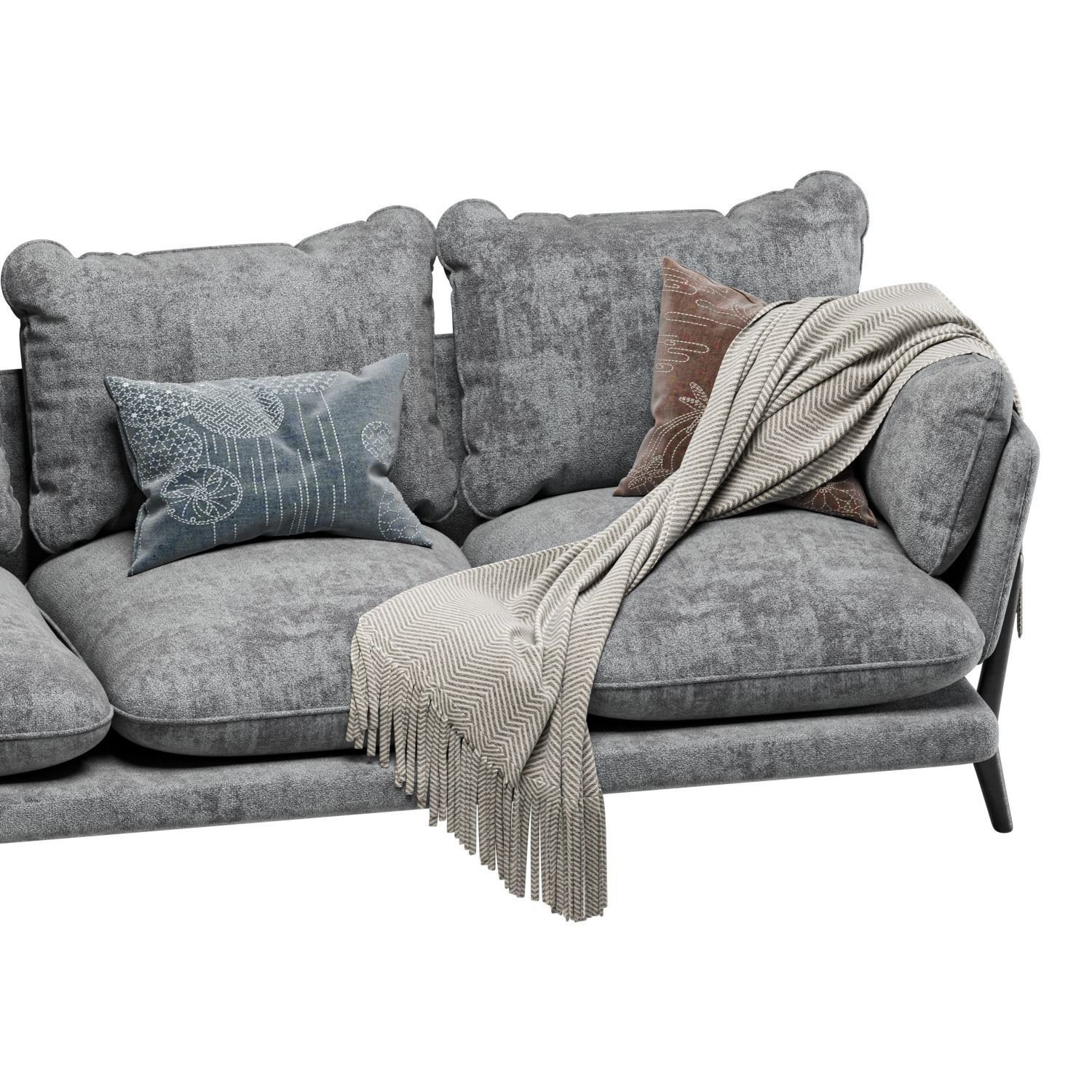 Sofa Cloud 3D model_8