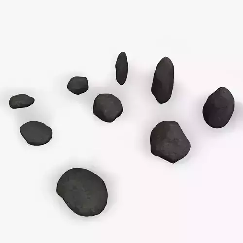 Assorted Boulders - Base Free low-poly 3D model