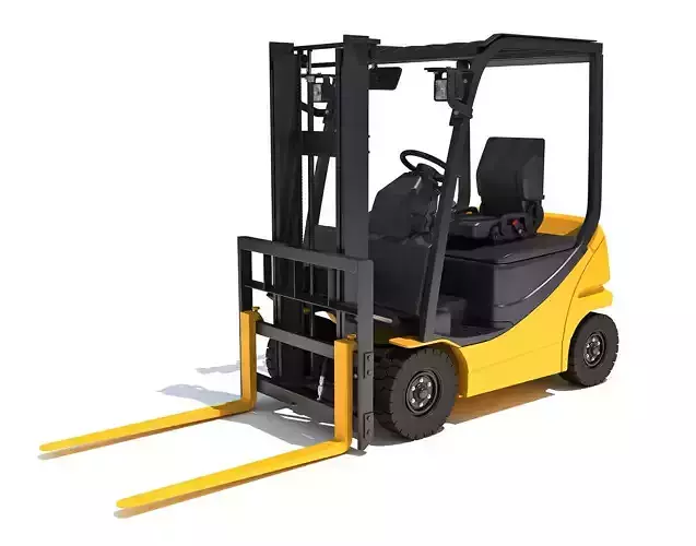 Electric Forklift 3D model