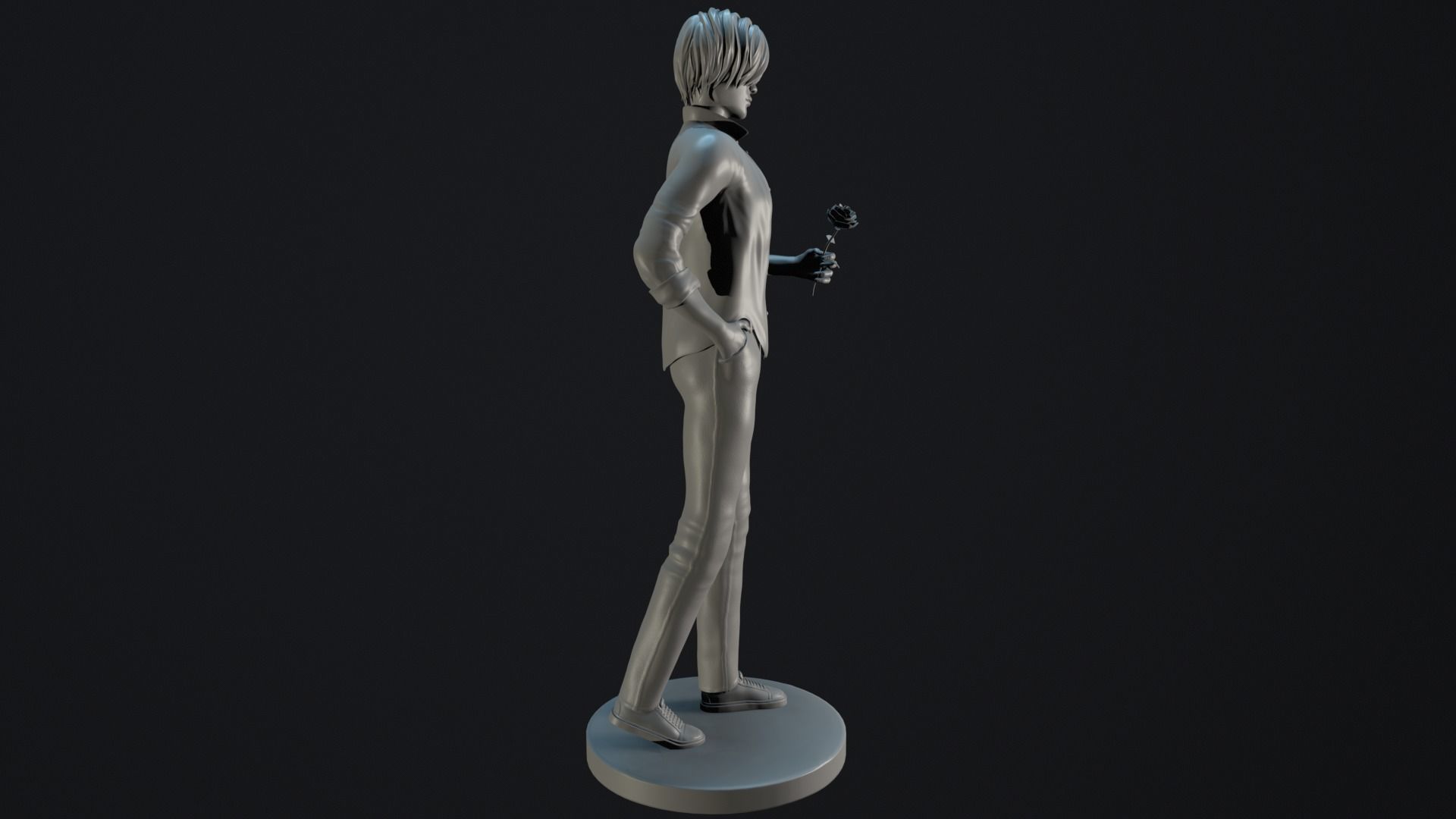 Stylized character model Victor Van Art  3D print model_2