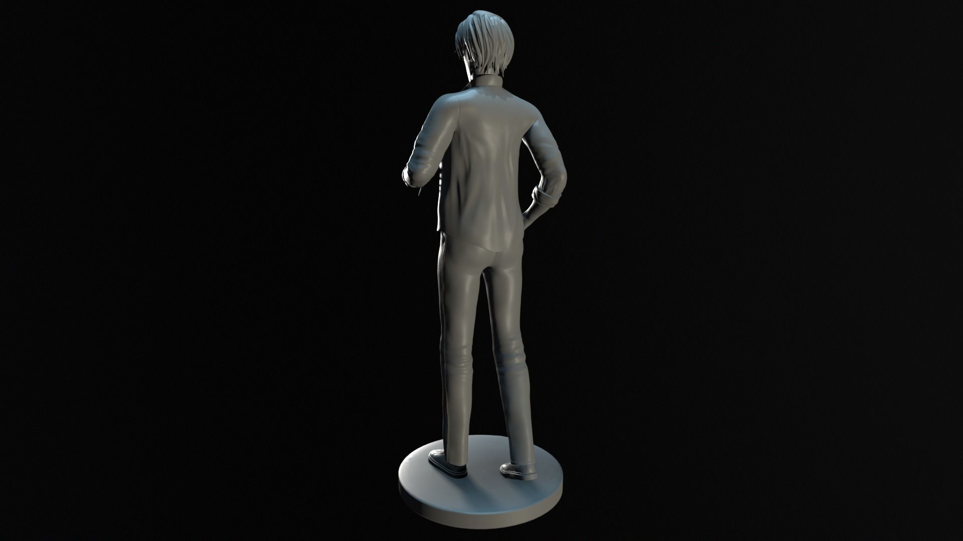 Stylized character model Victor Van Art  3D print model_3