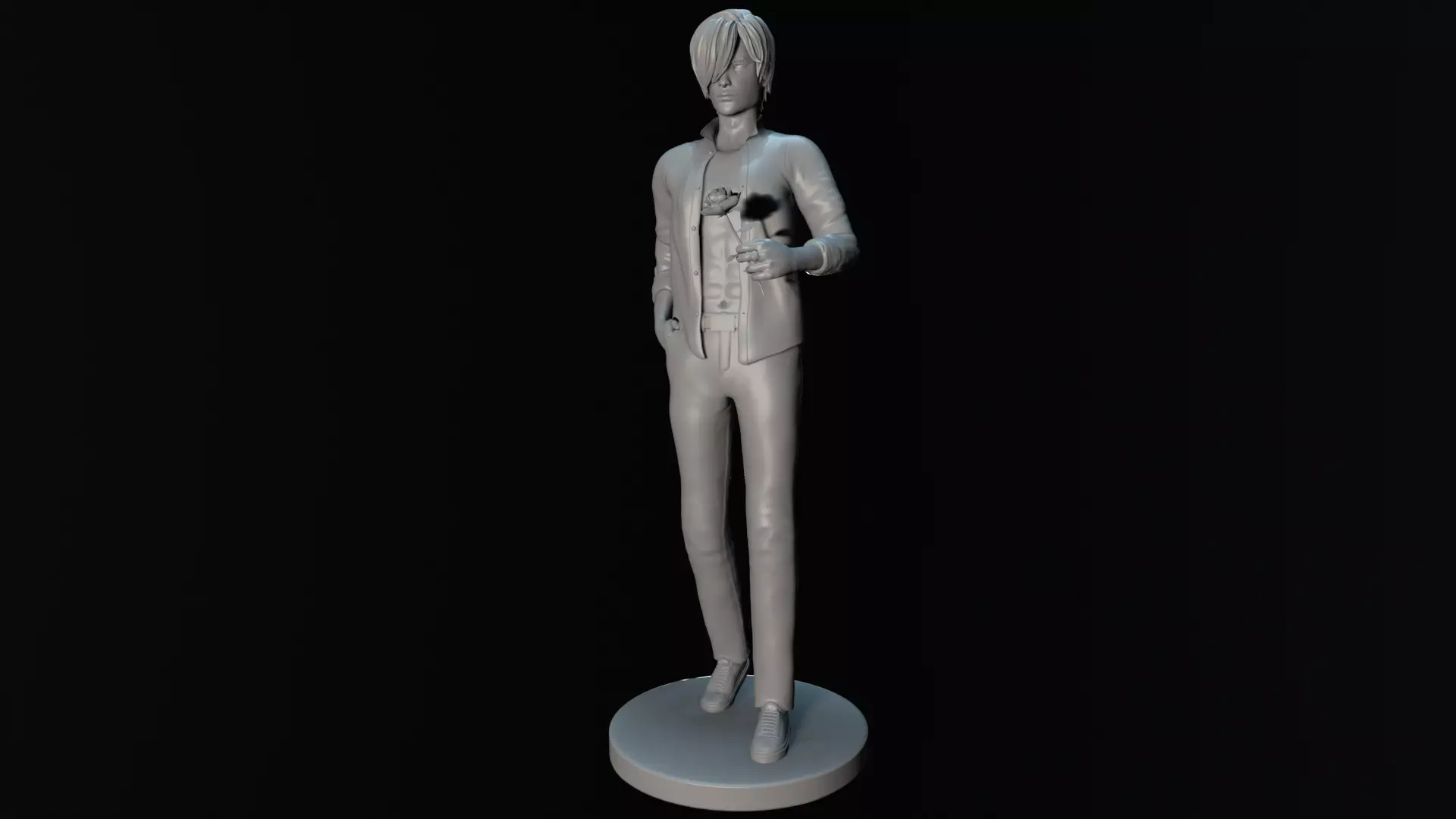 Stylized character model Victor Van Art  3D print model_0