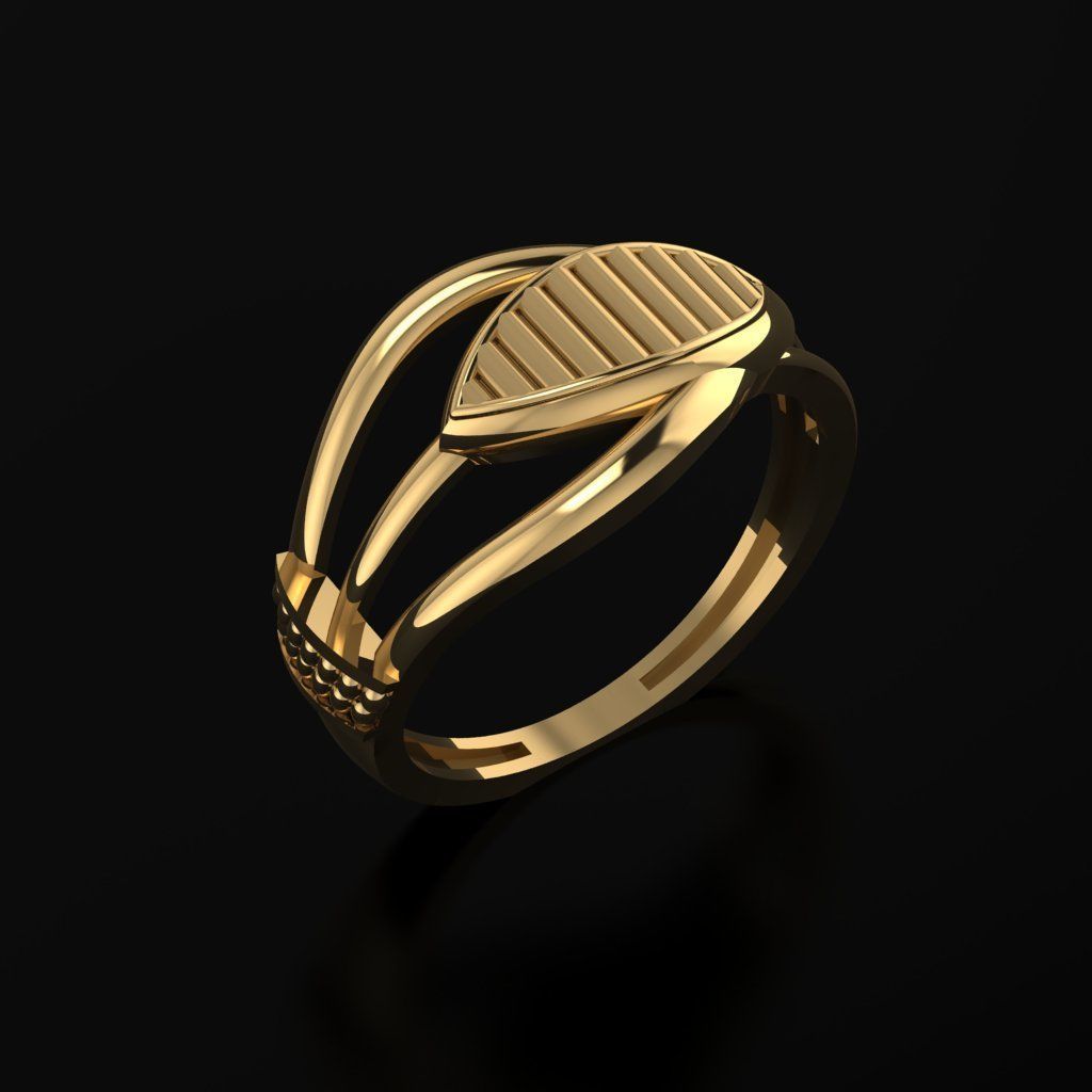RING SIZE 18 NEW MODEL -GOLD PARK 3D print model_2