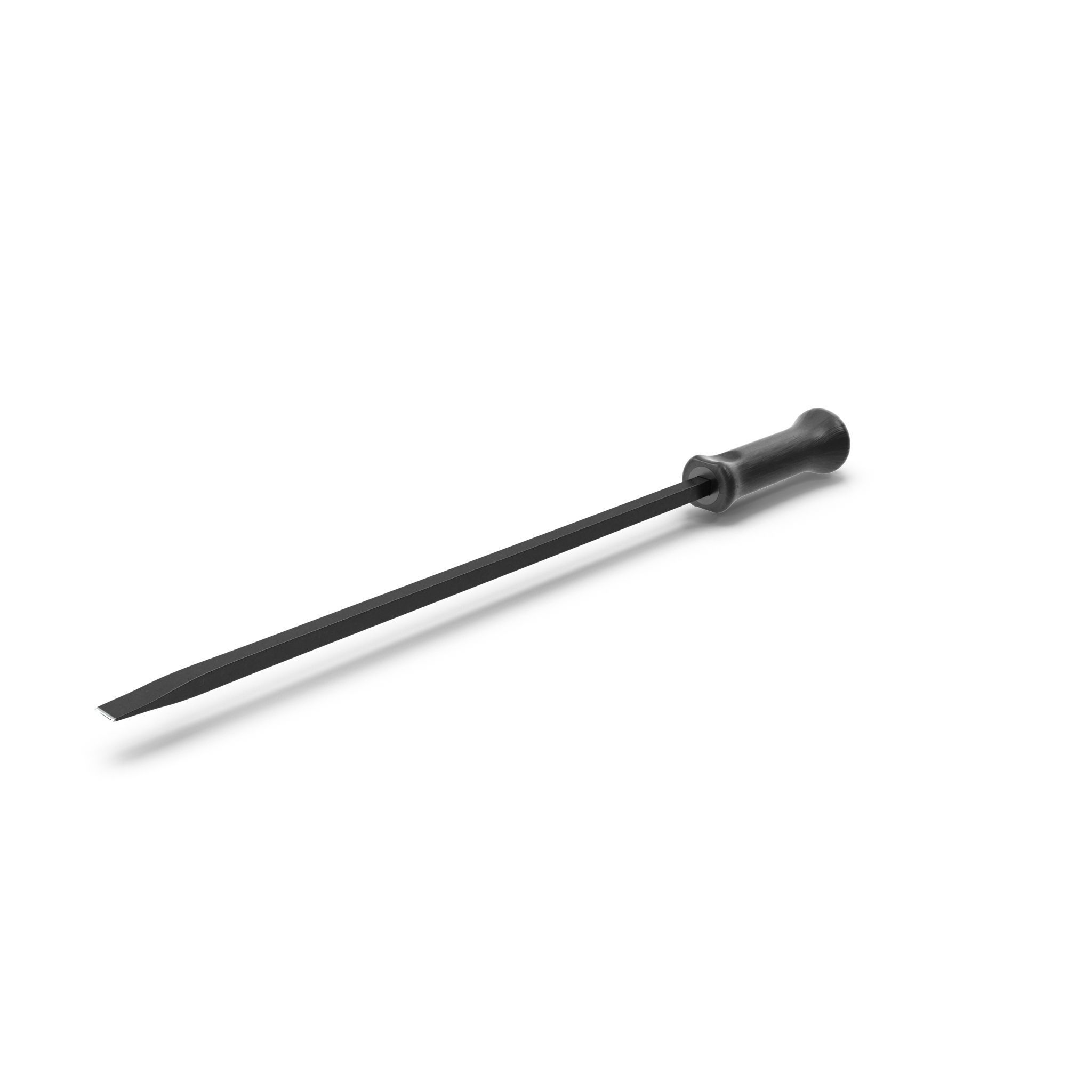 Straight Striking Prybar 24in Low-poly 3D model_1