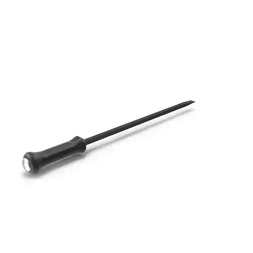 Straight Striking Prybar 24in Low-poly 3D model