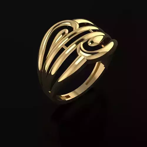 RING SIZE 18 NEW MODEL -GOLD PARK