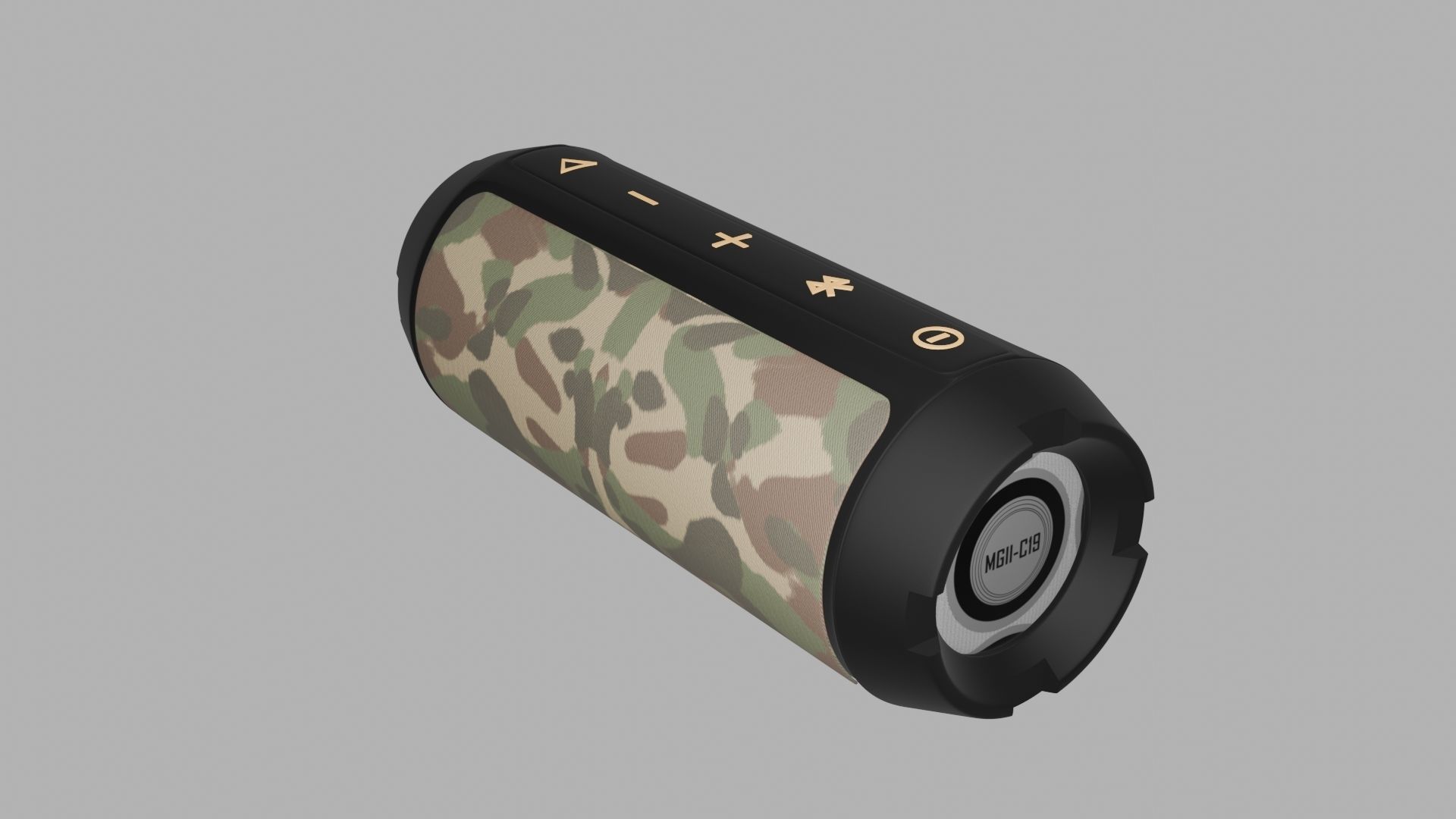 Speaker Low-poly 3D model_25