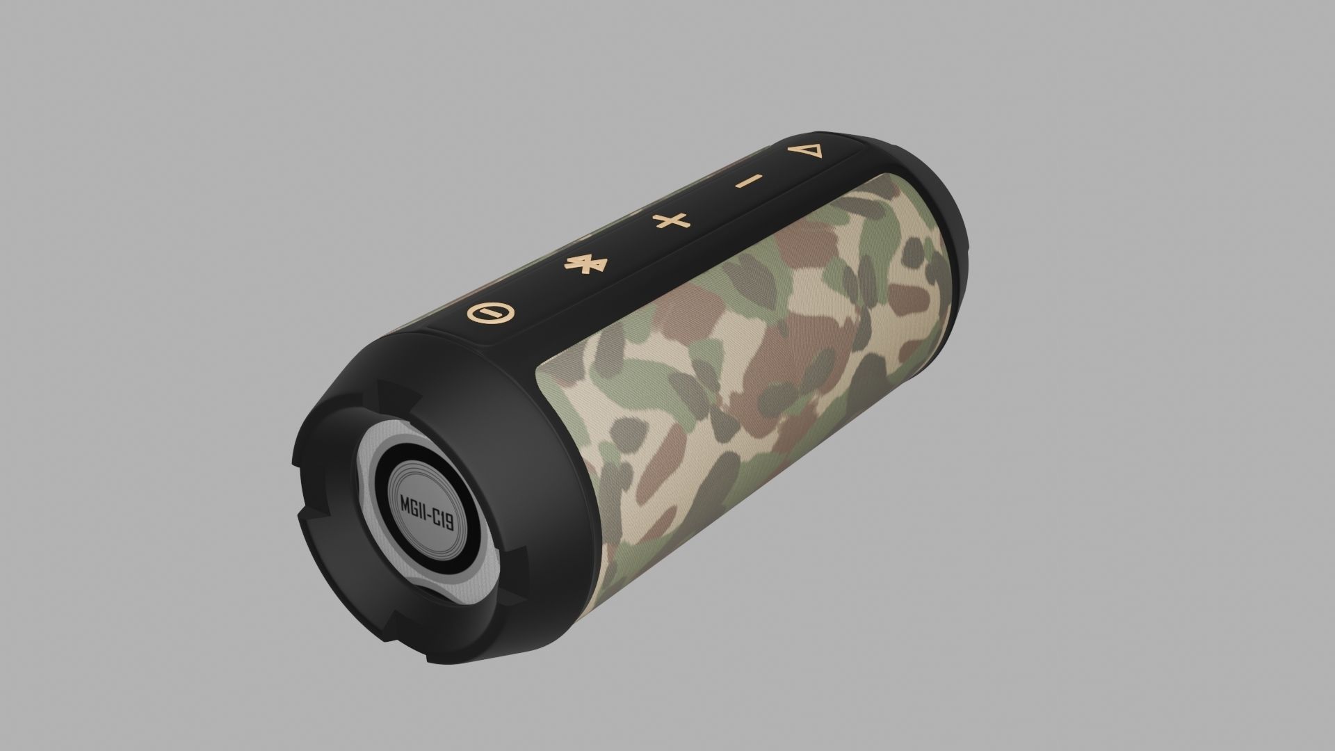 Speaker Low-poly 3D model_18