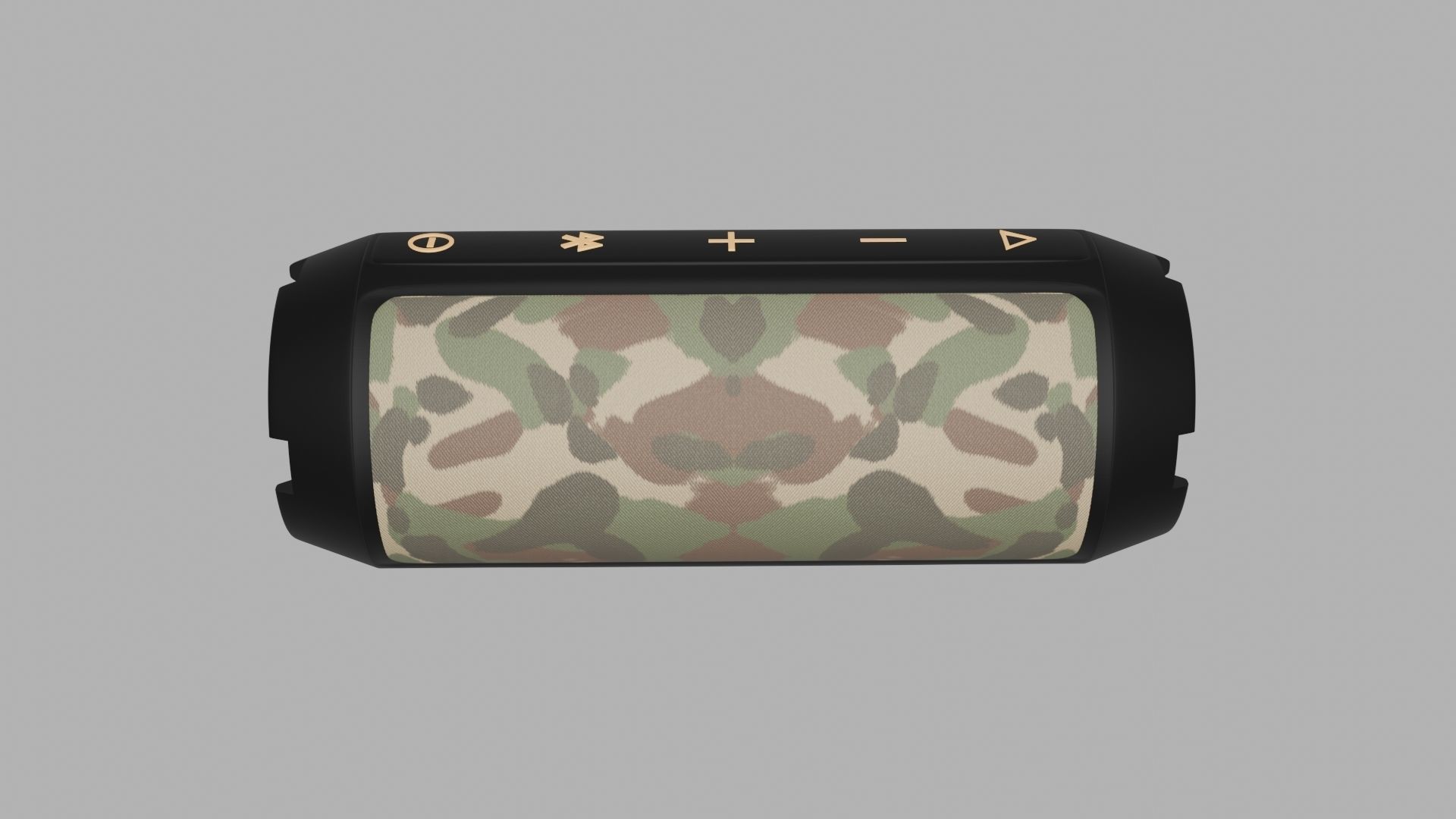 Speaker Low-poly 3D model_12