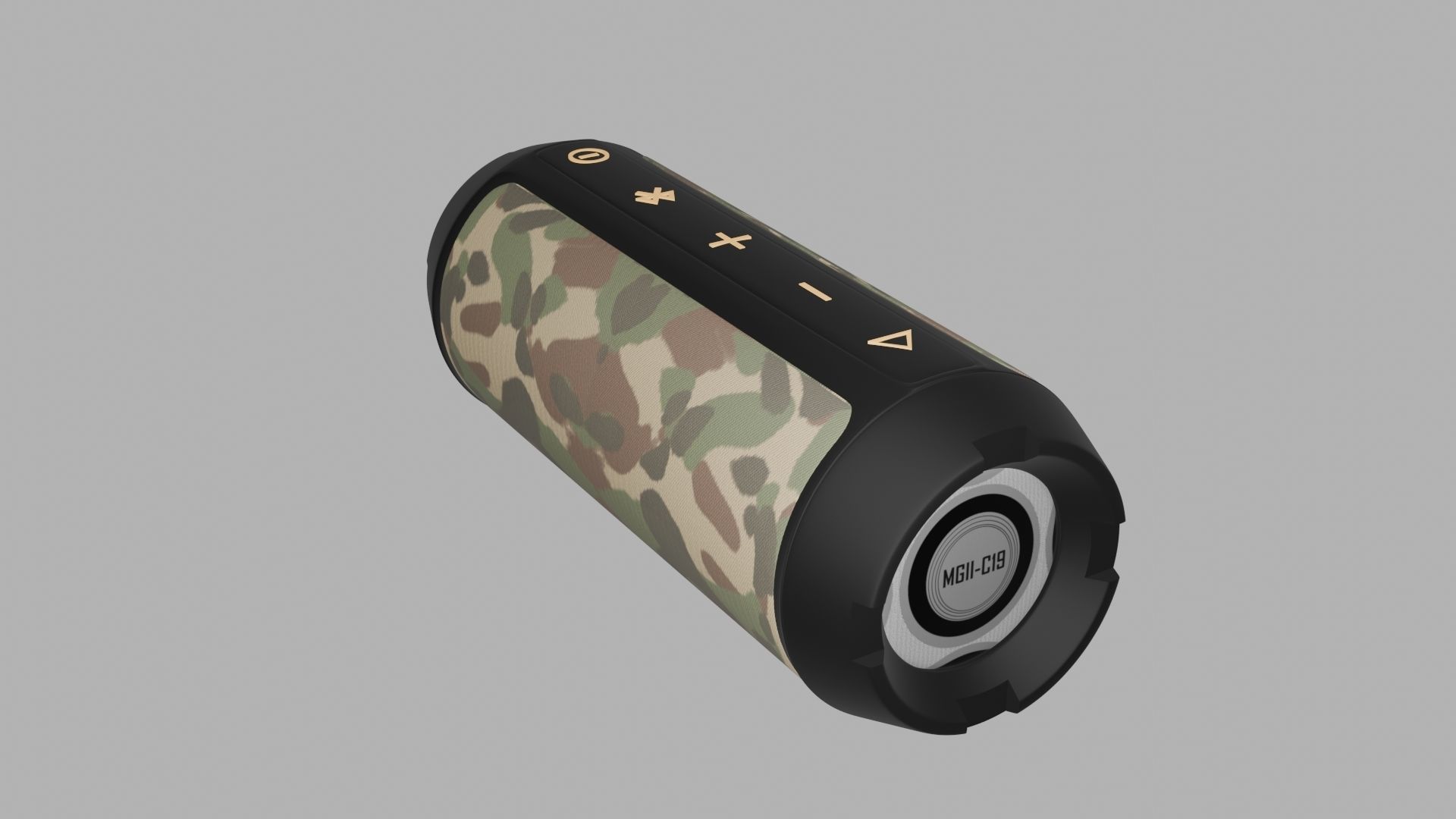 Speaker Low-poly 3D model_45