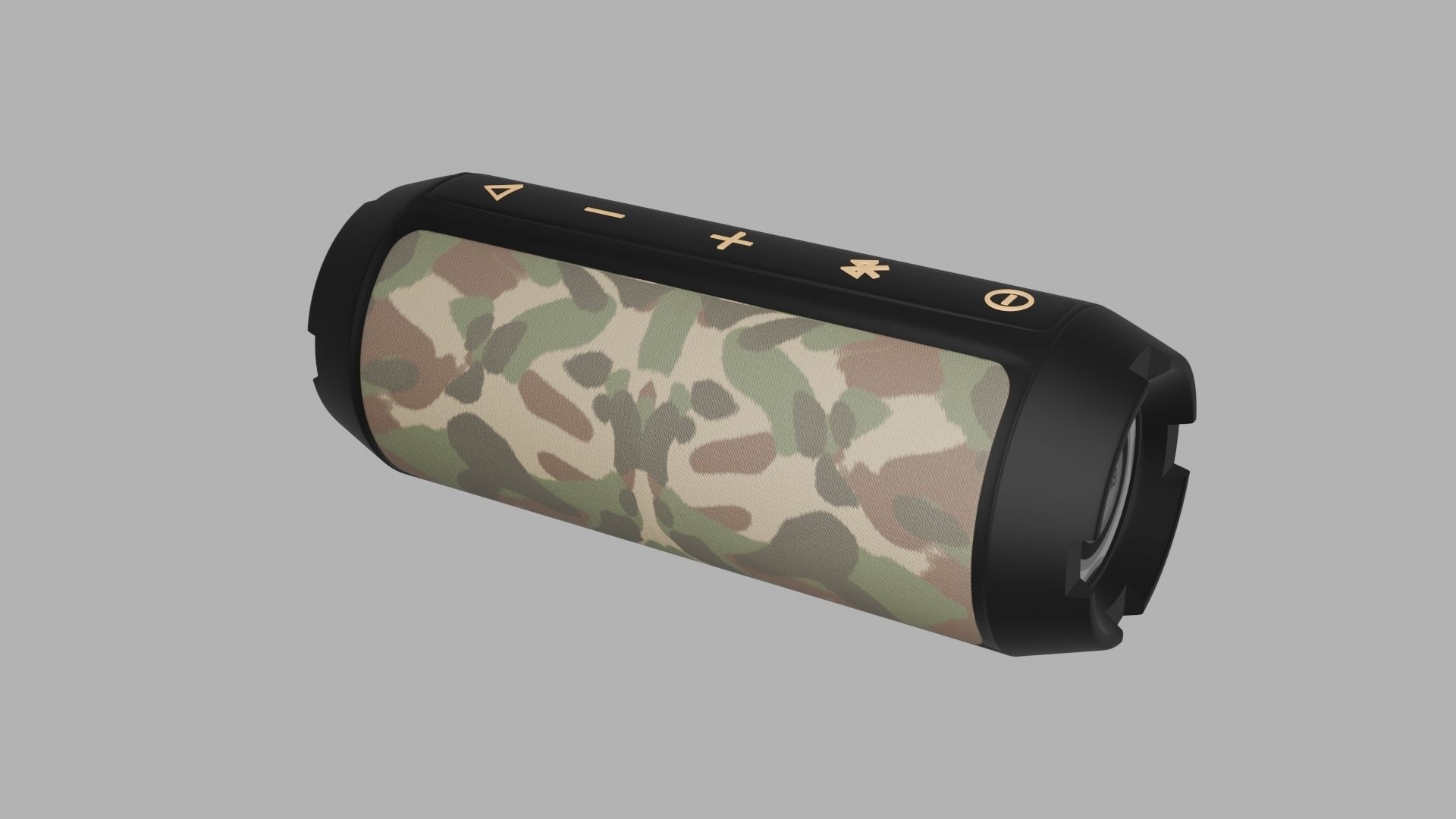 Speaker Low-poly 3D model_27