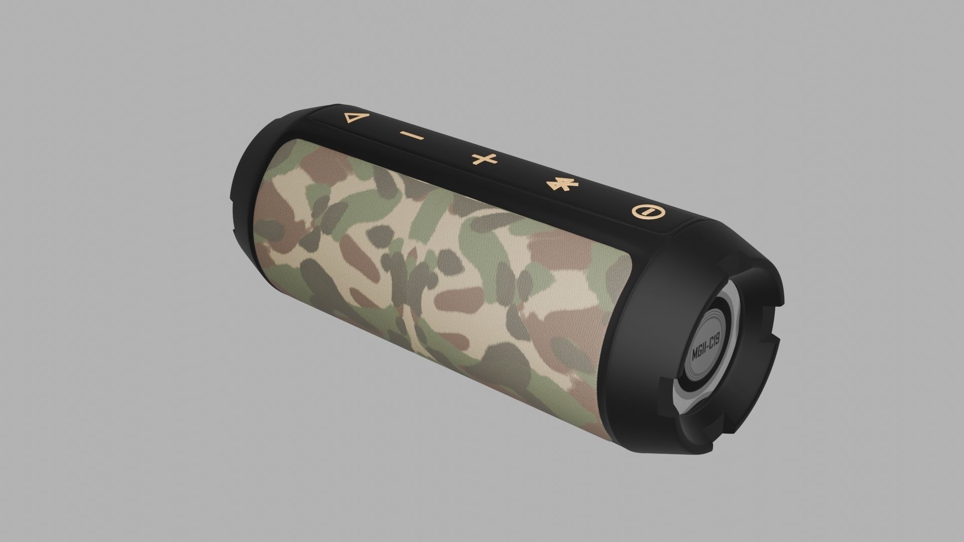 Speaker Low-poly 3D model_26