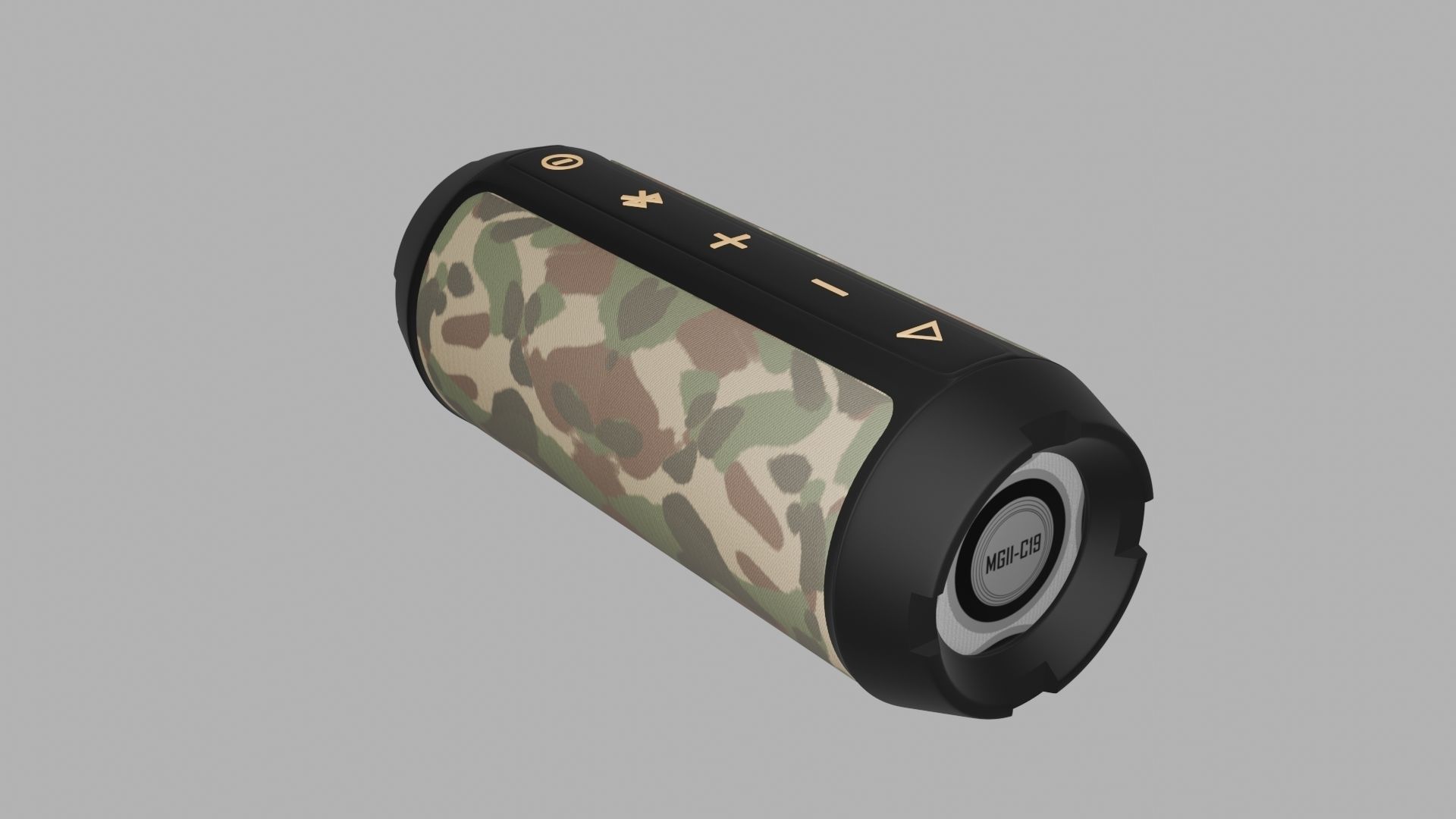 Speaker Low-poly 3D model_47