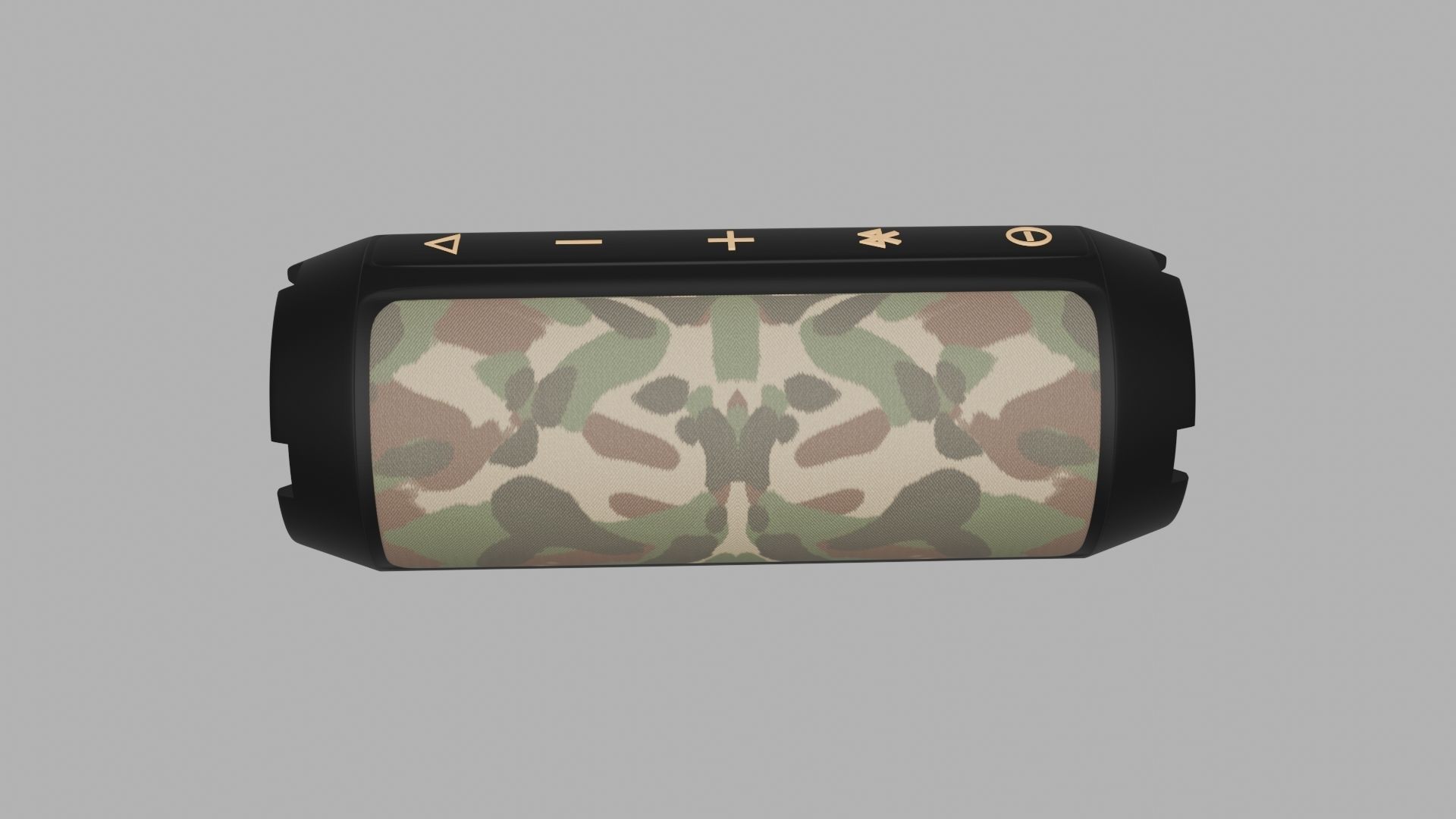 Speaker Low-poly 3D model_30