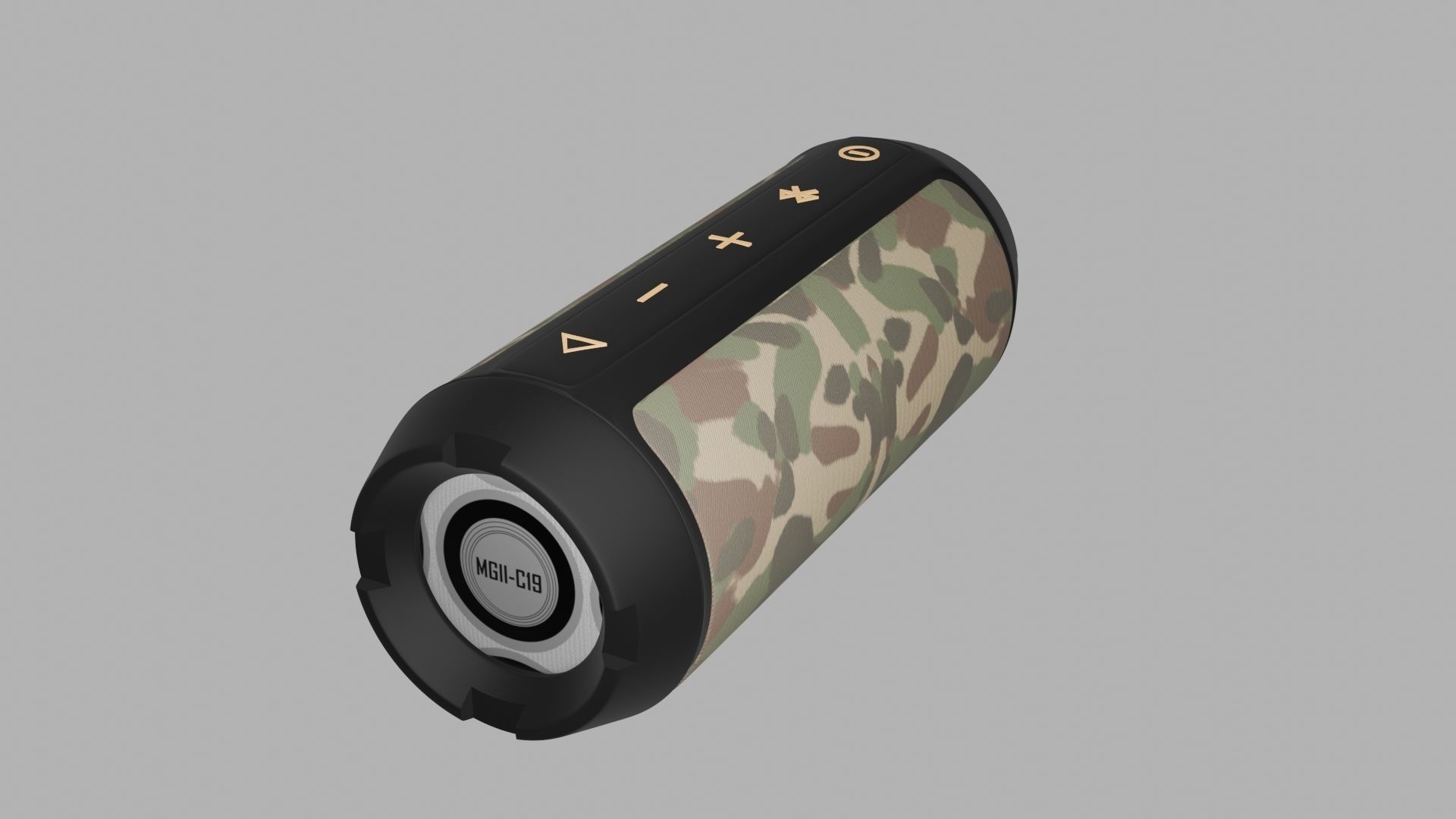 Speaker Low-poly 3D model_36