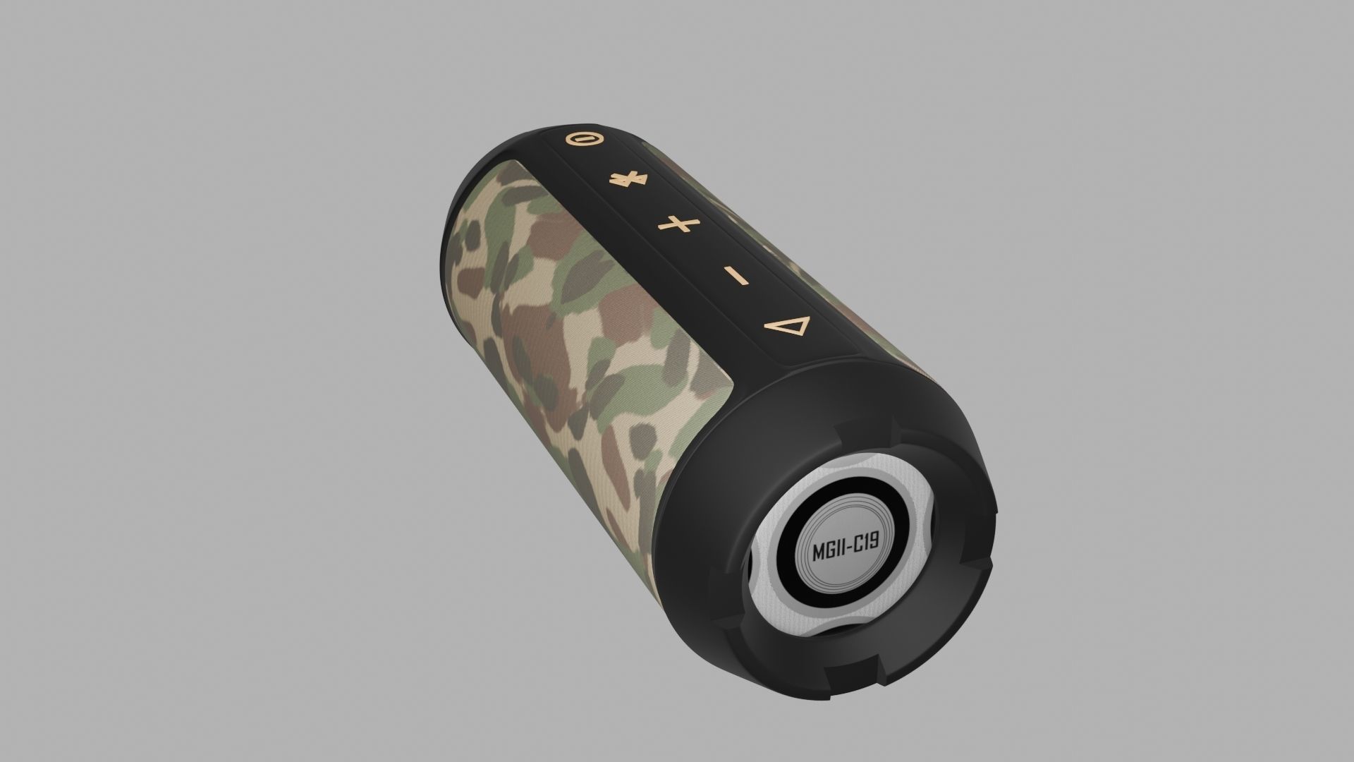 Speaker Low-poly 3D model_43