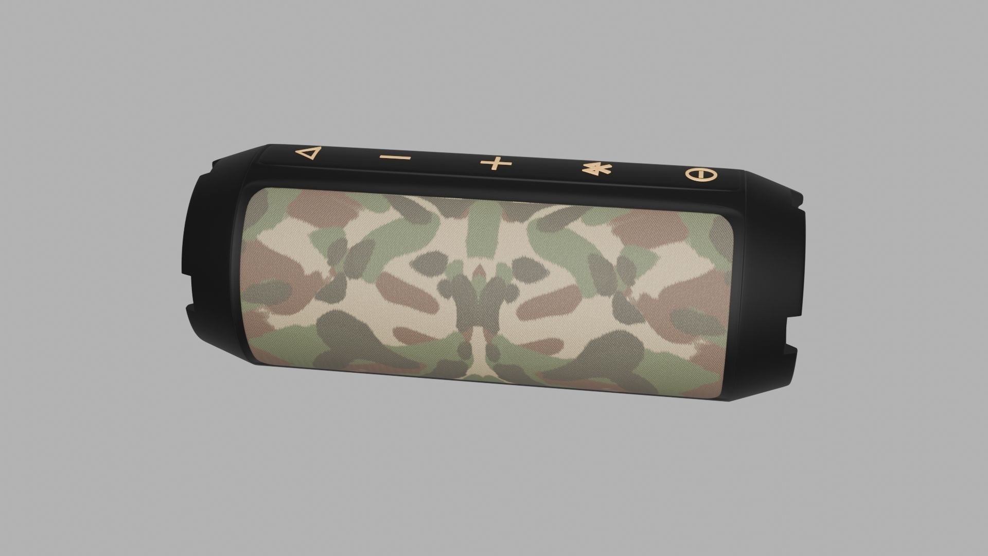 Speaker Low-poly 3D model_29