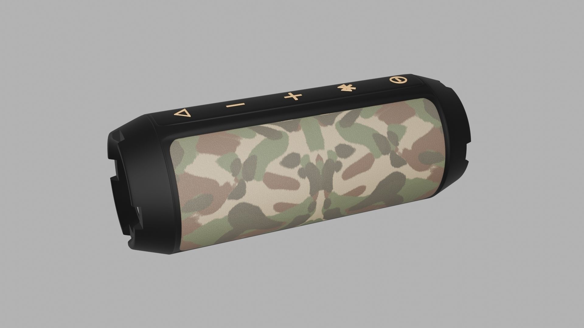 Speaker Low-poly 3D model_32