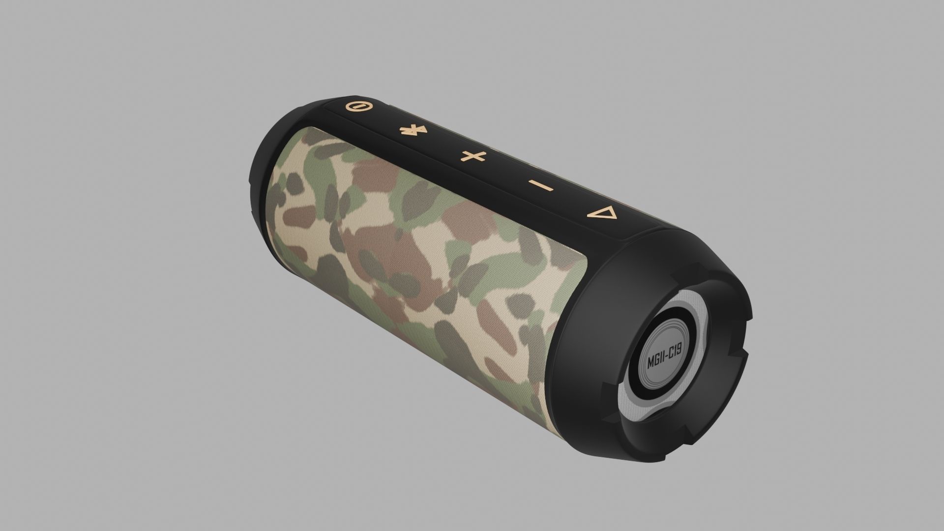 Speaker Low-poly 3D model_48