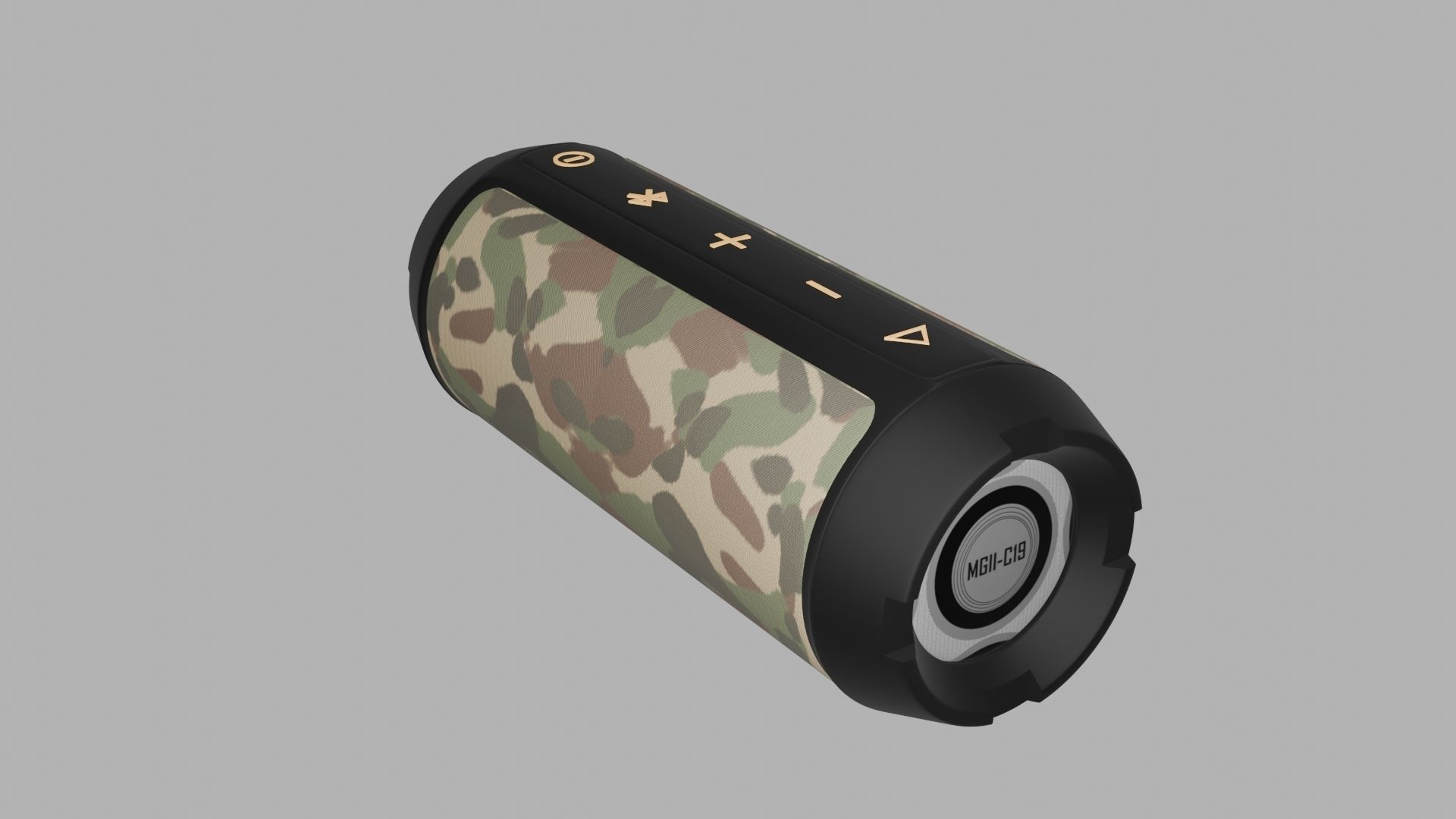 Speaker Low-poly 3D model_46