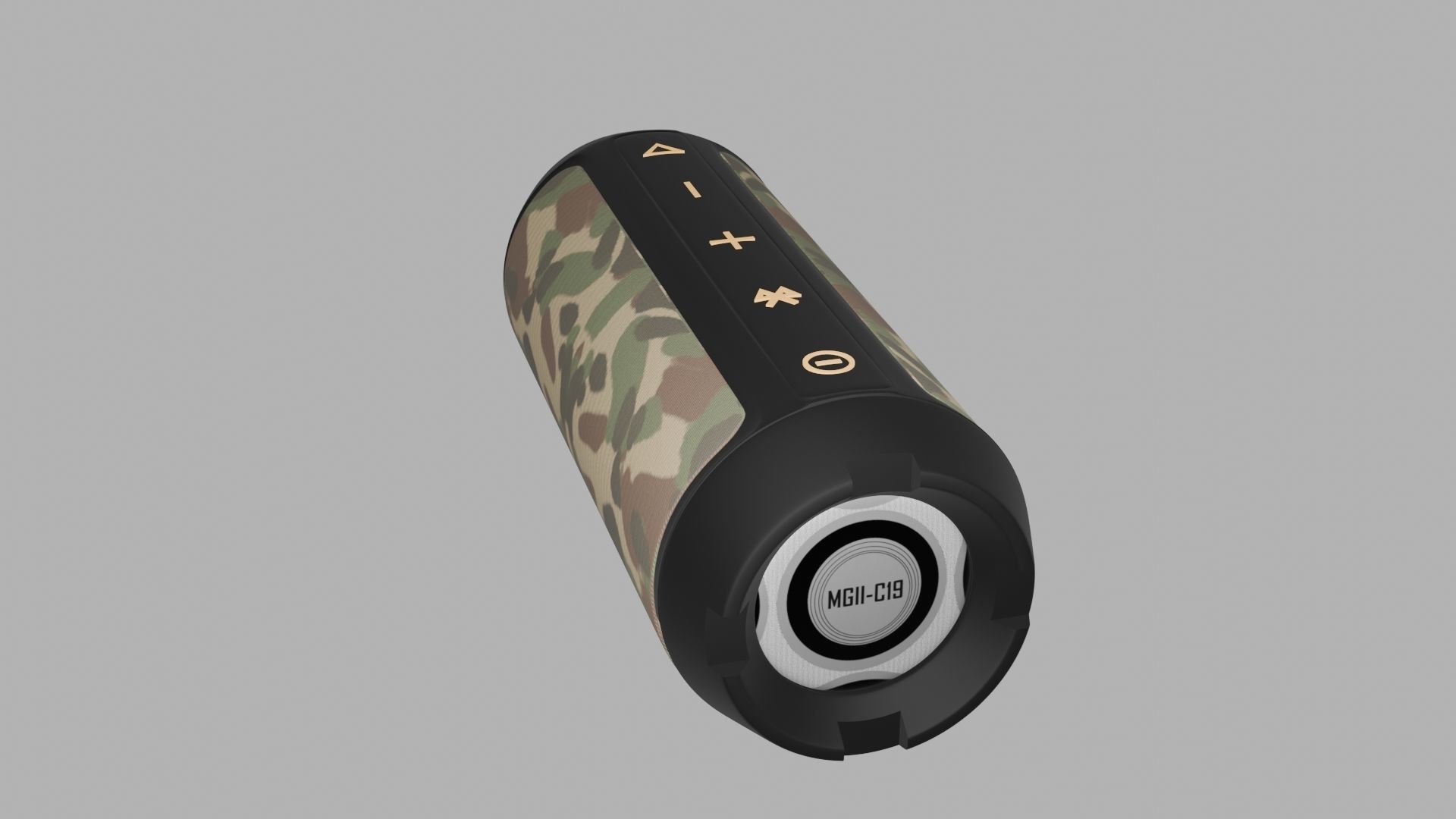 Speaker Low-poly 3D model_23